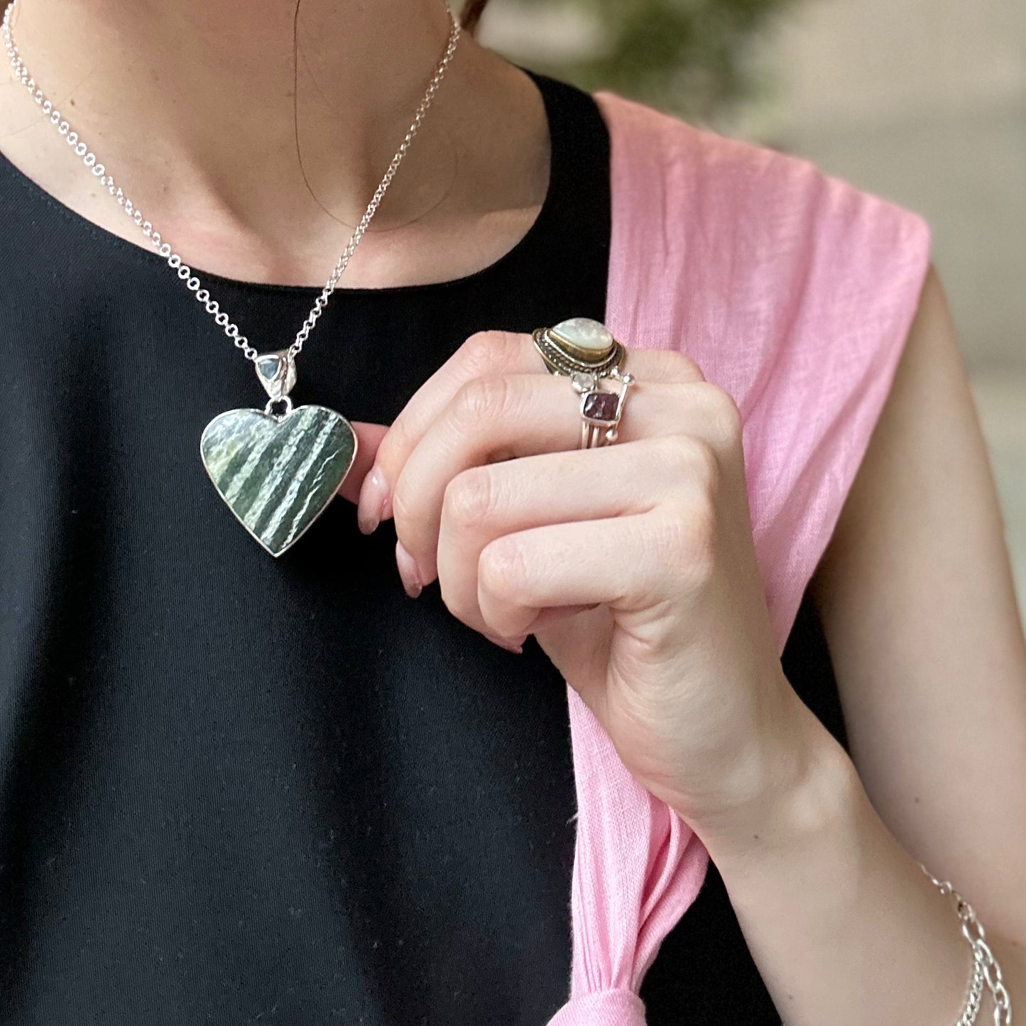 Heart charm