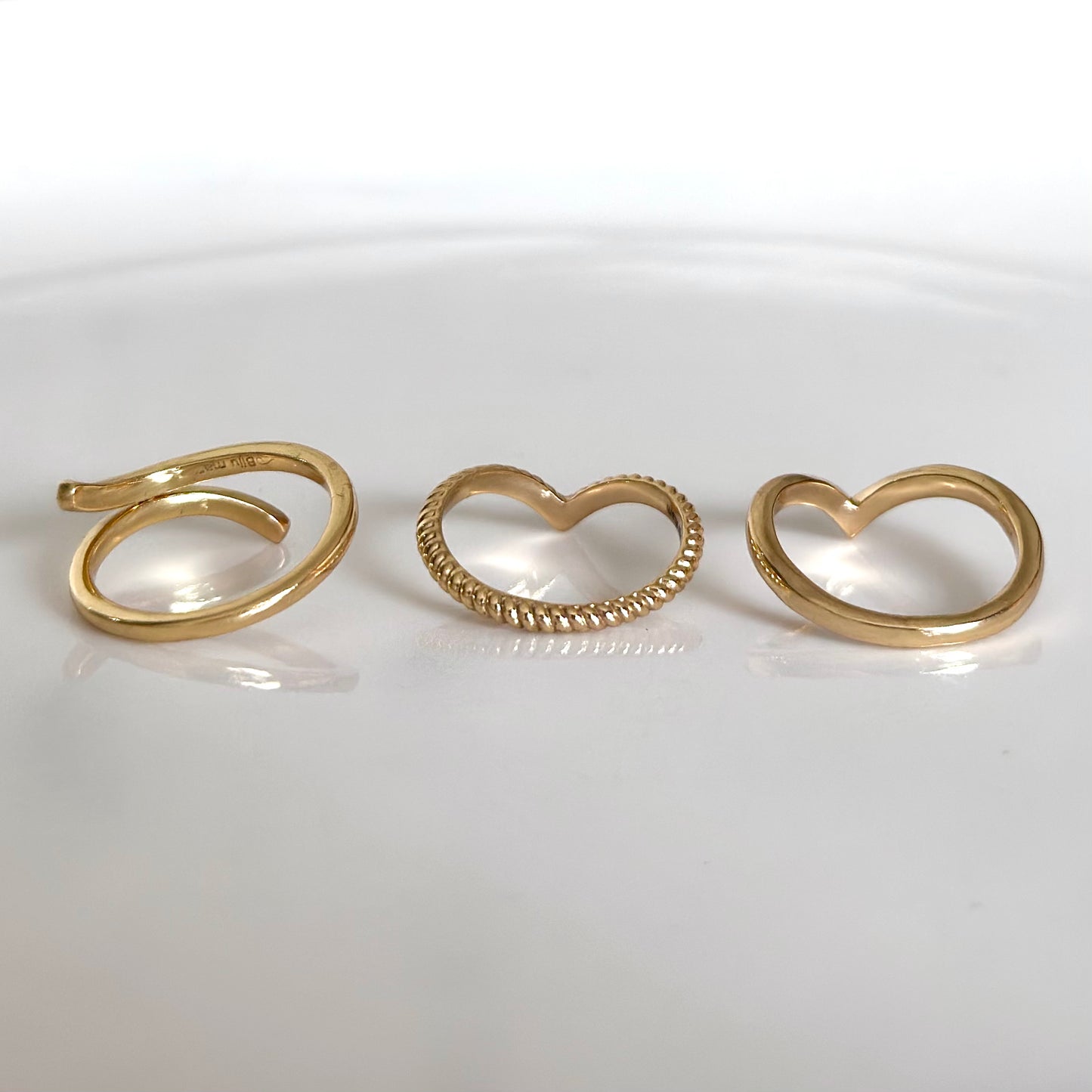 Brass plain ring 4