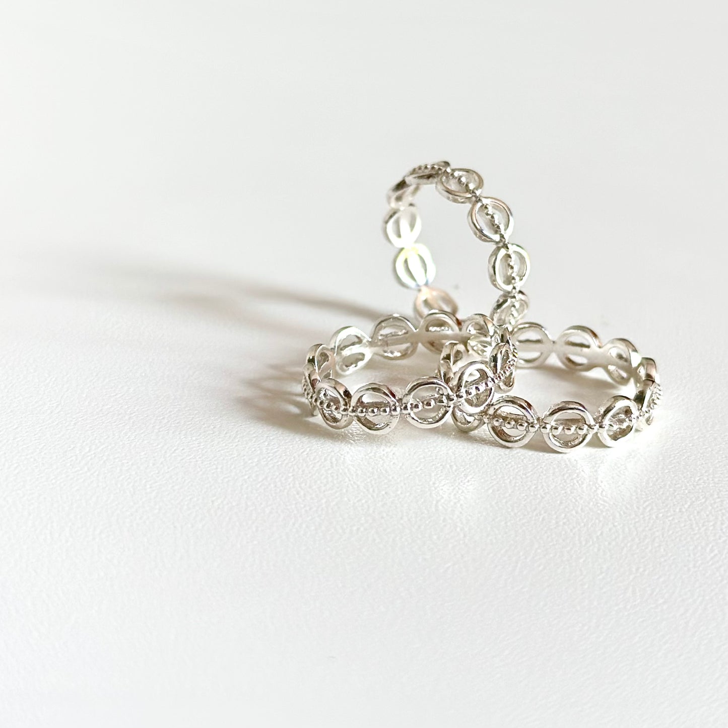 Silver925 plain ring 46