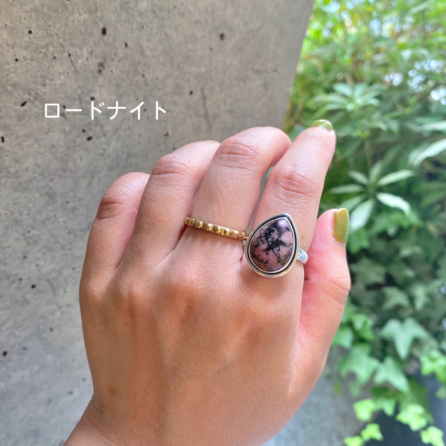 Silver925 drop ring