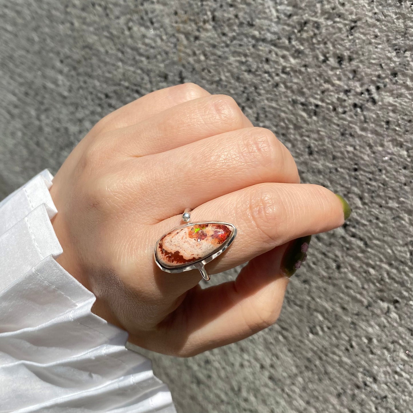 Cantera opal ring