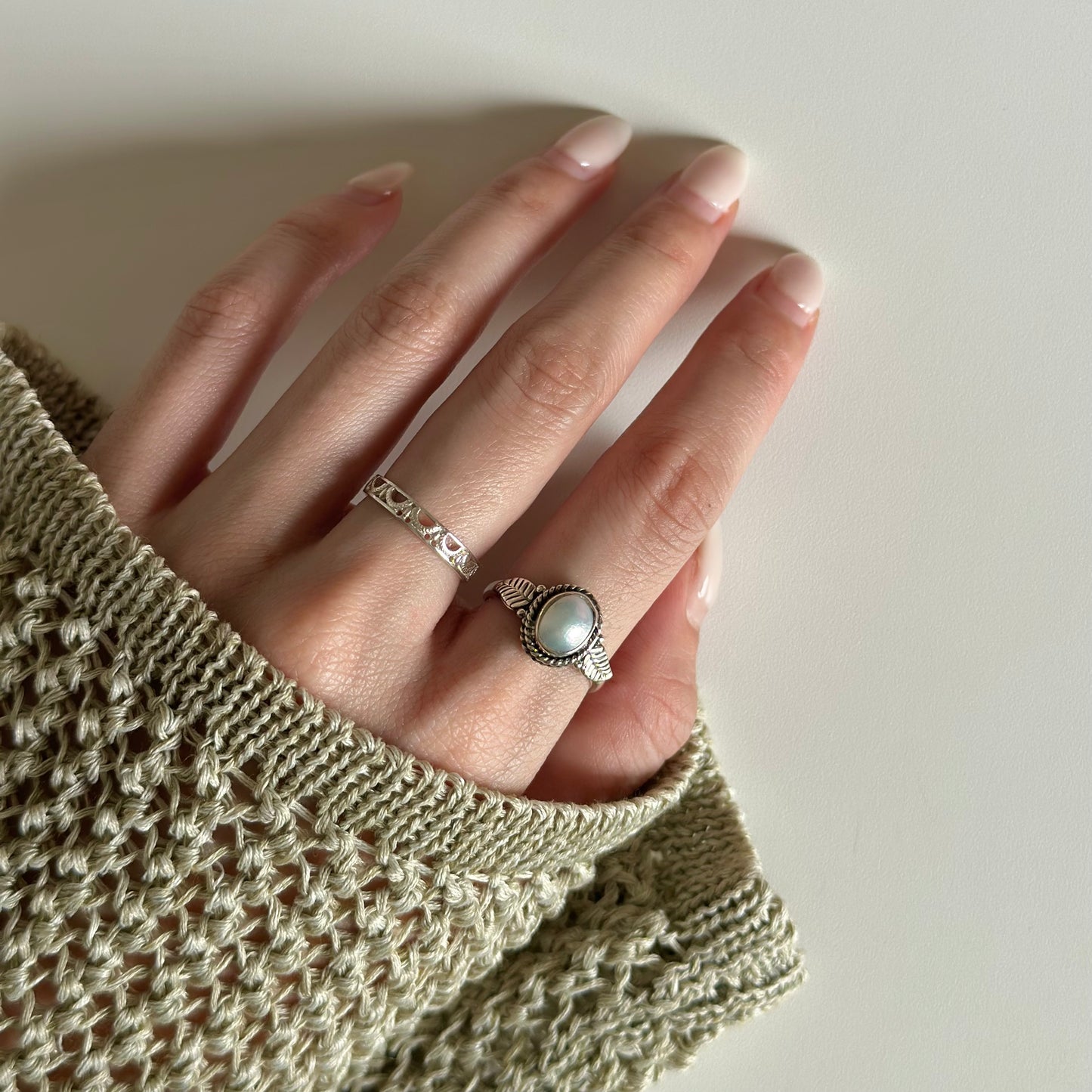 Pearl design ring 3