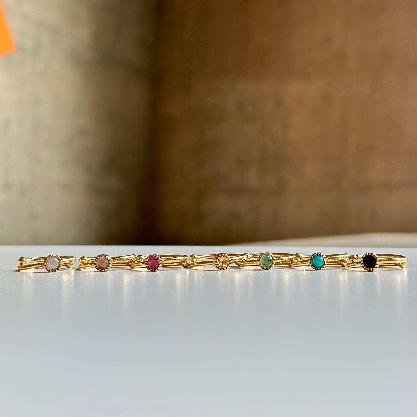 Brass petit ring 6