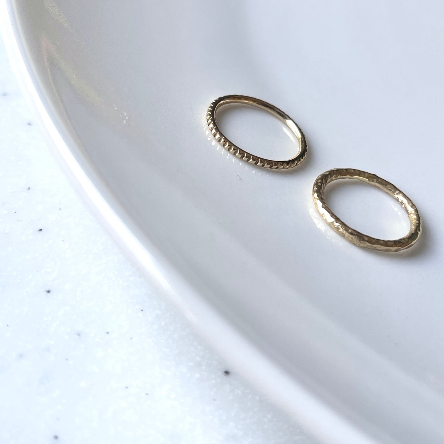 Brass plain ring 7