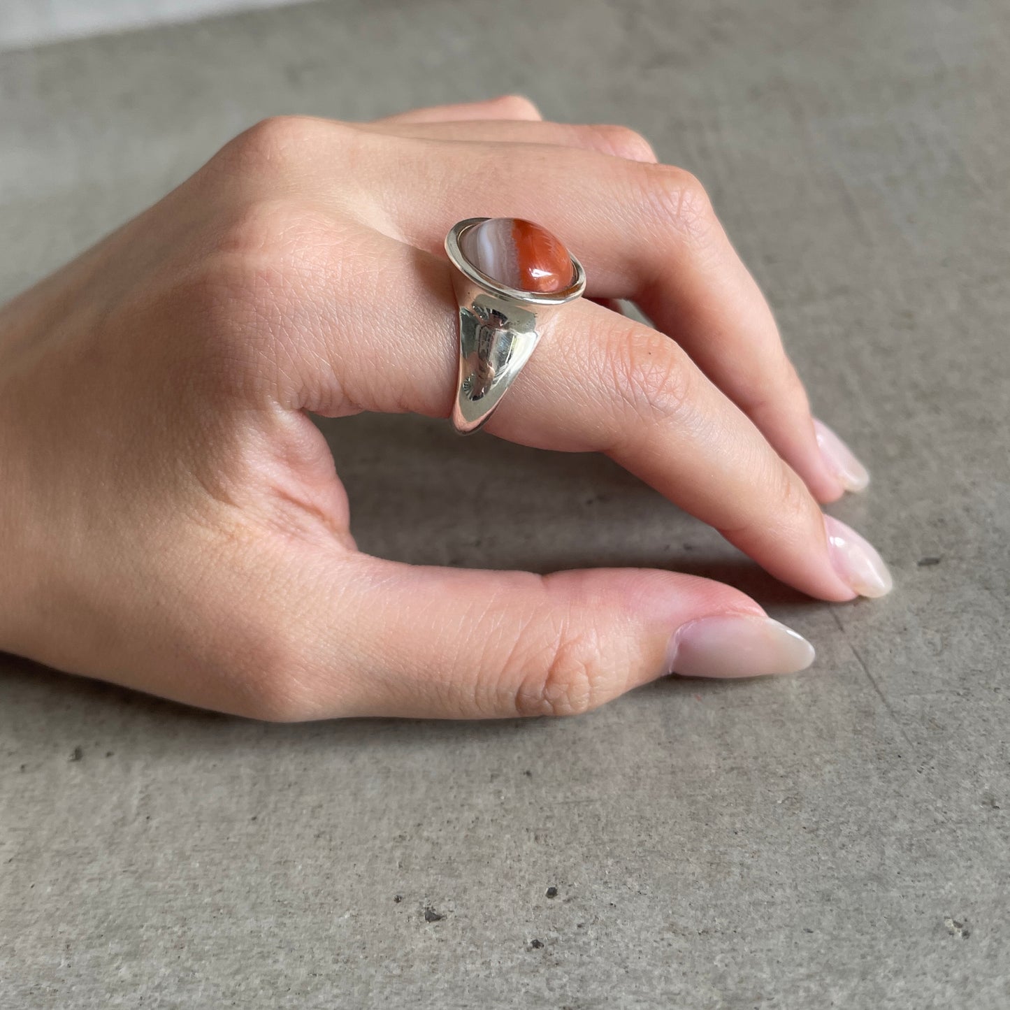 Silver925 1stone ring 2