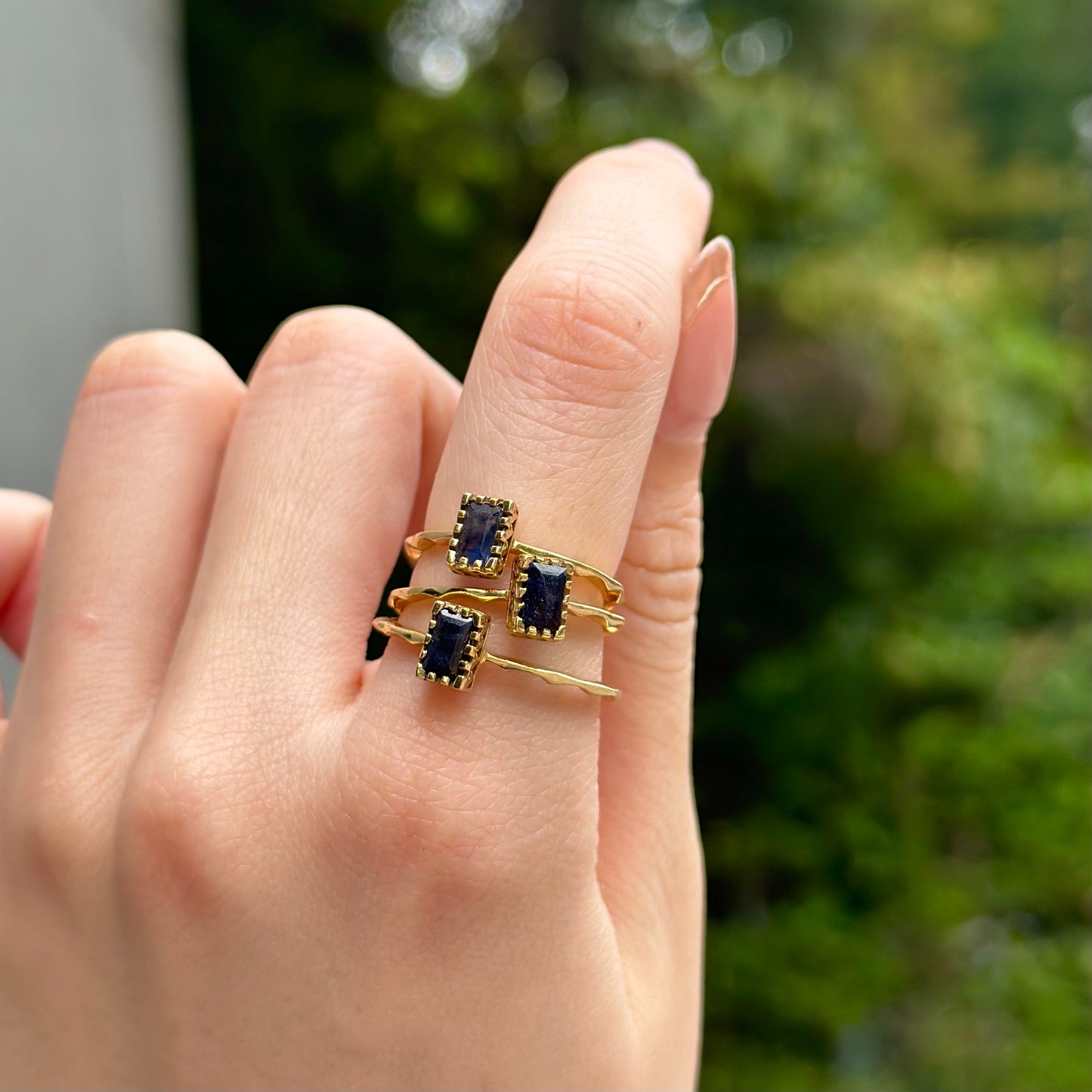 Brass petit ring 5