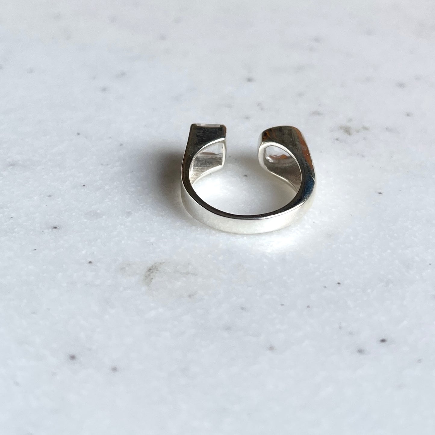 Silver925 2stone ring 1