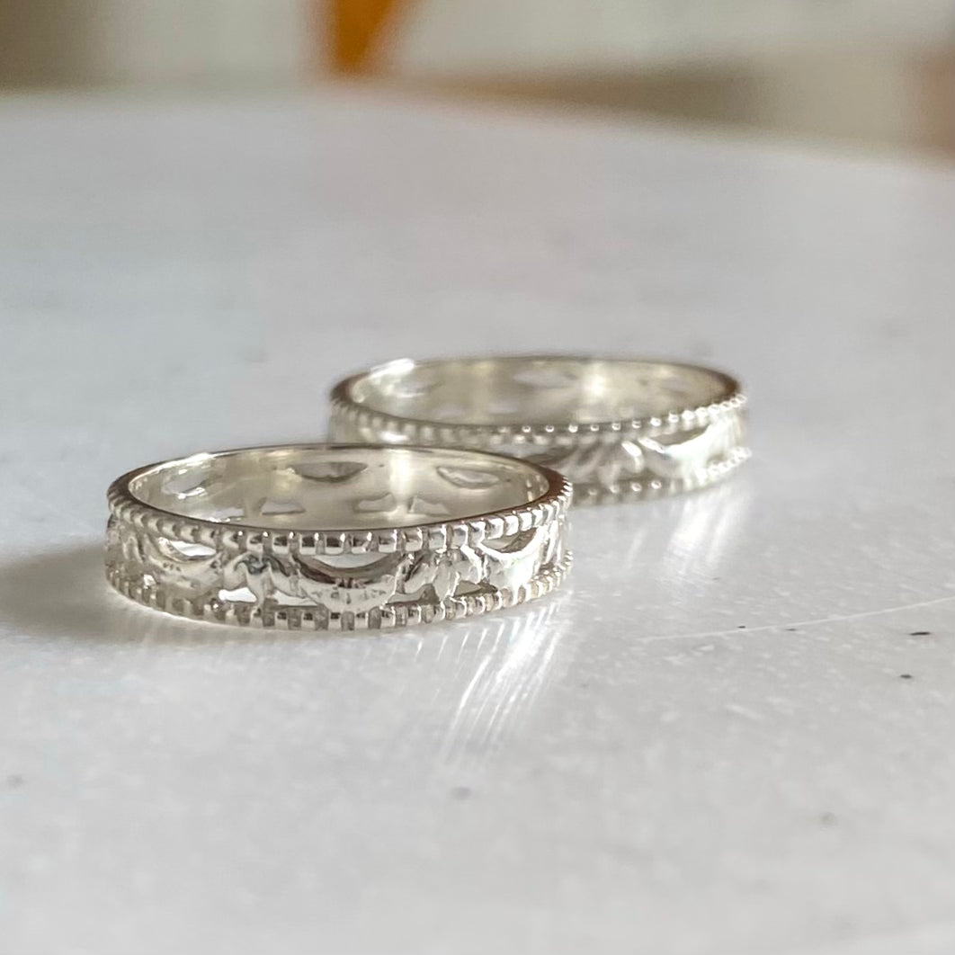 Silver925 plain ring 33