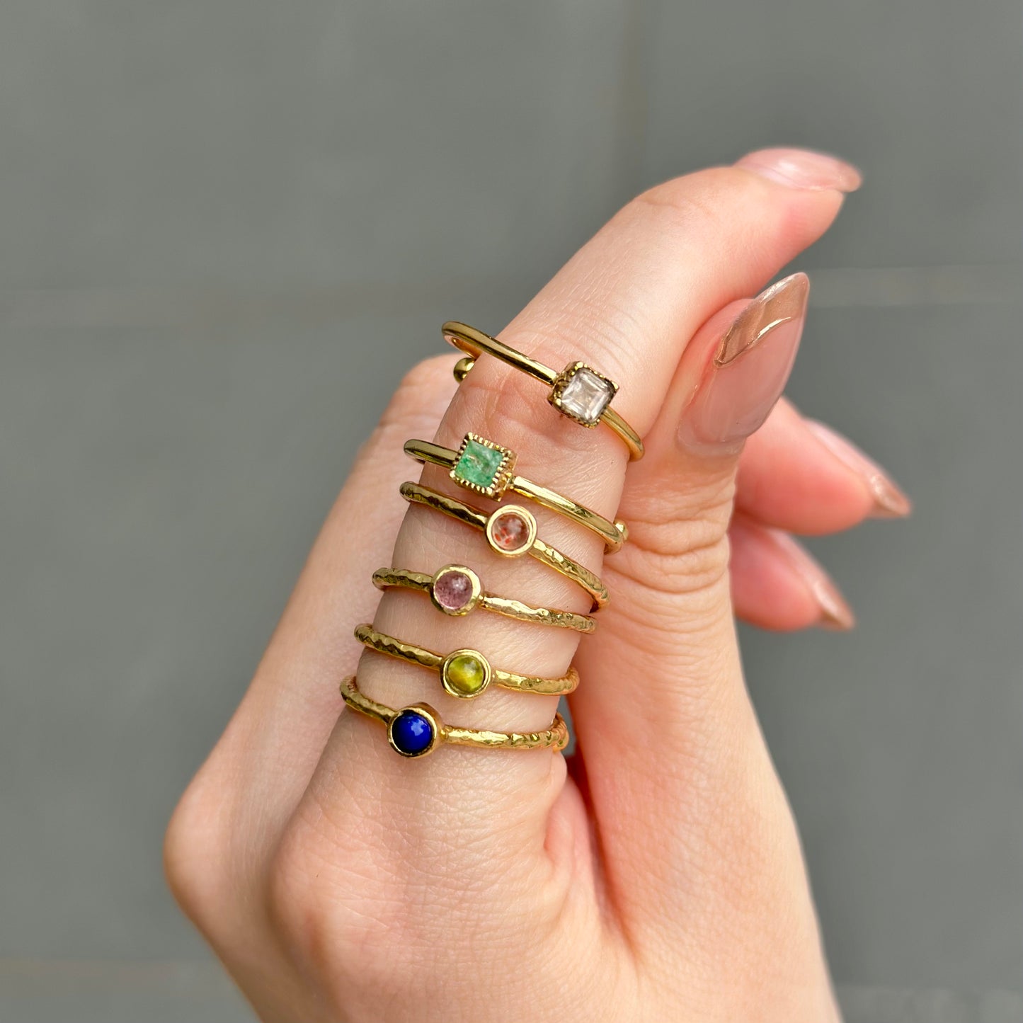 Brass petit ring 1