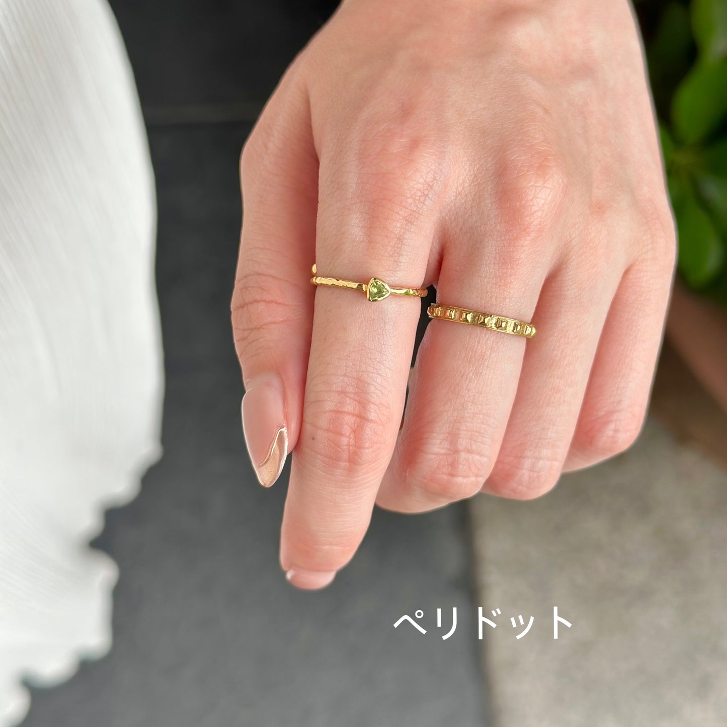 Brass petit ring 2