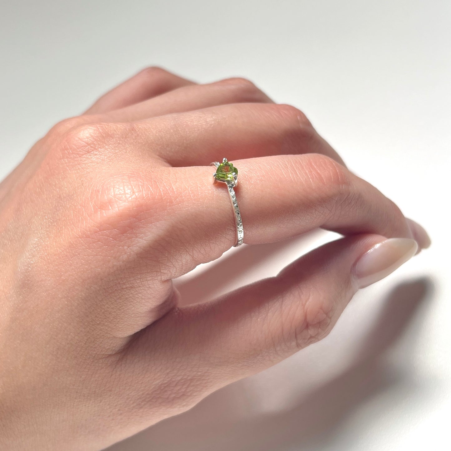 Silver925 Heart petit ring