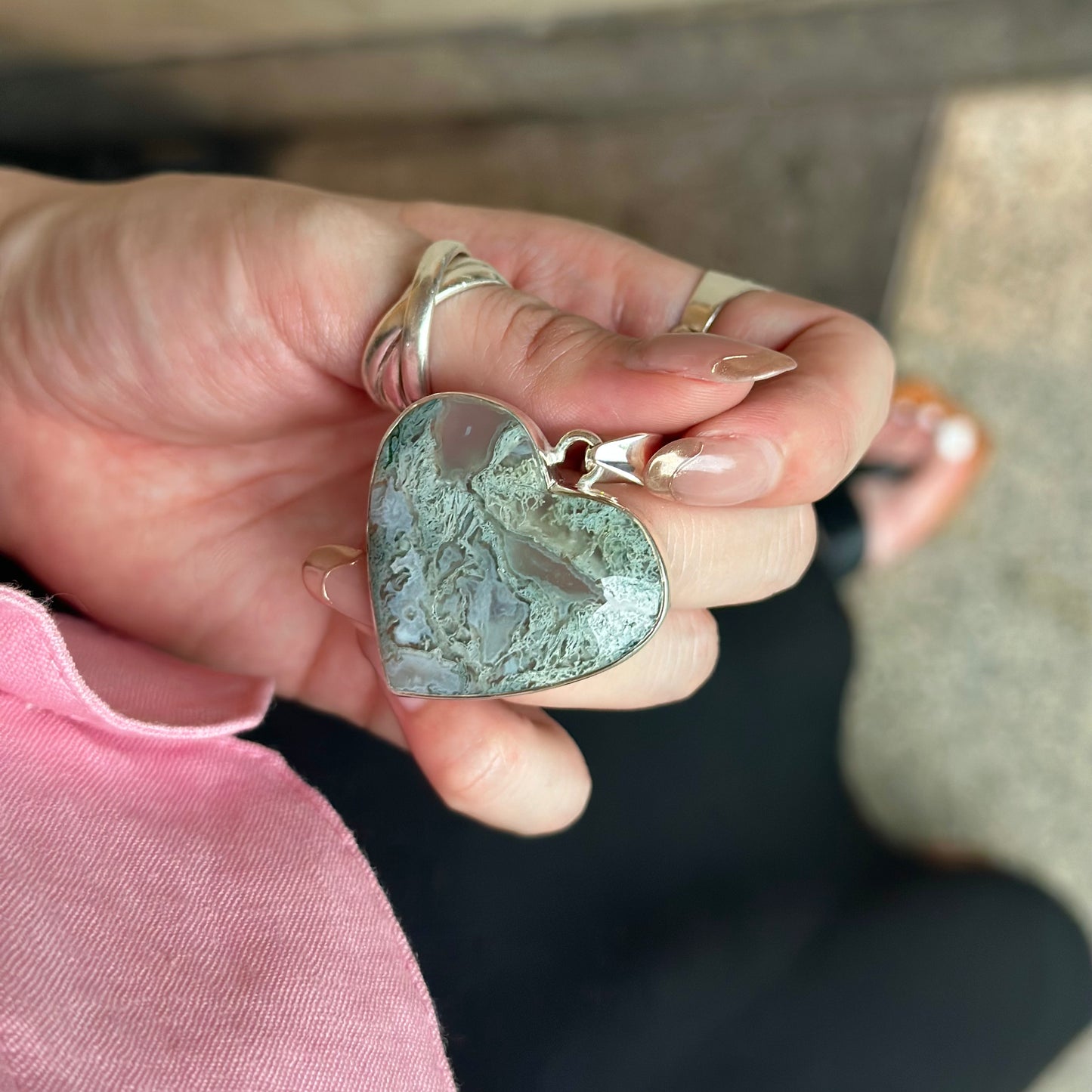 Heart charm