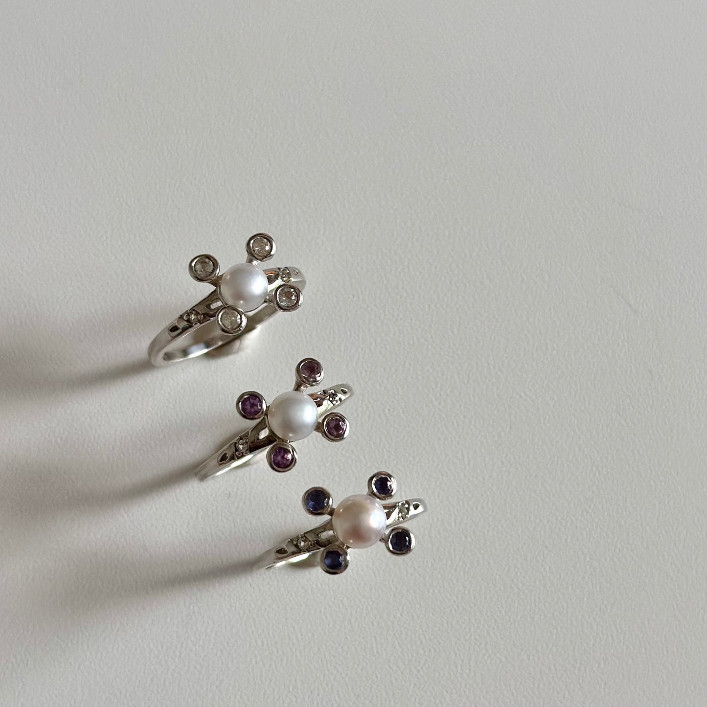 【poco】Pearl design ring 1