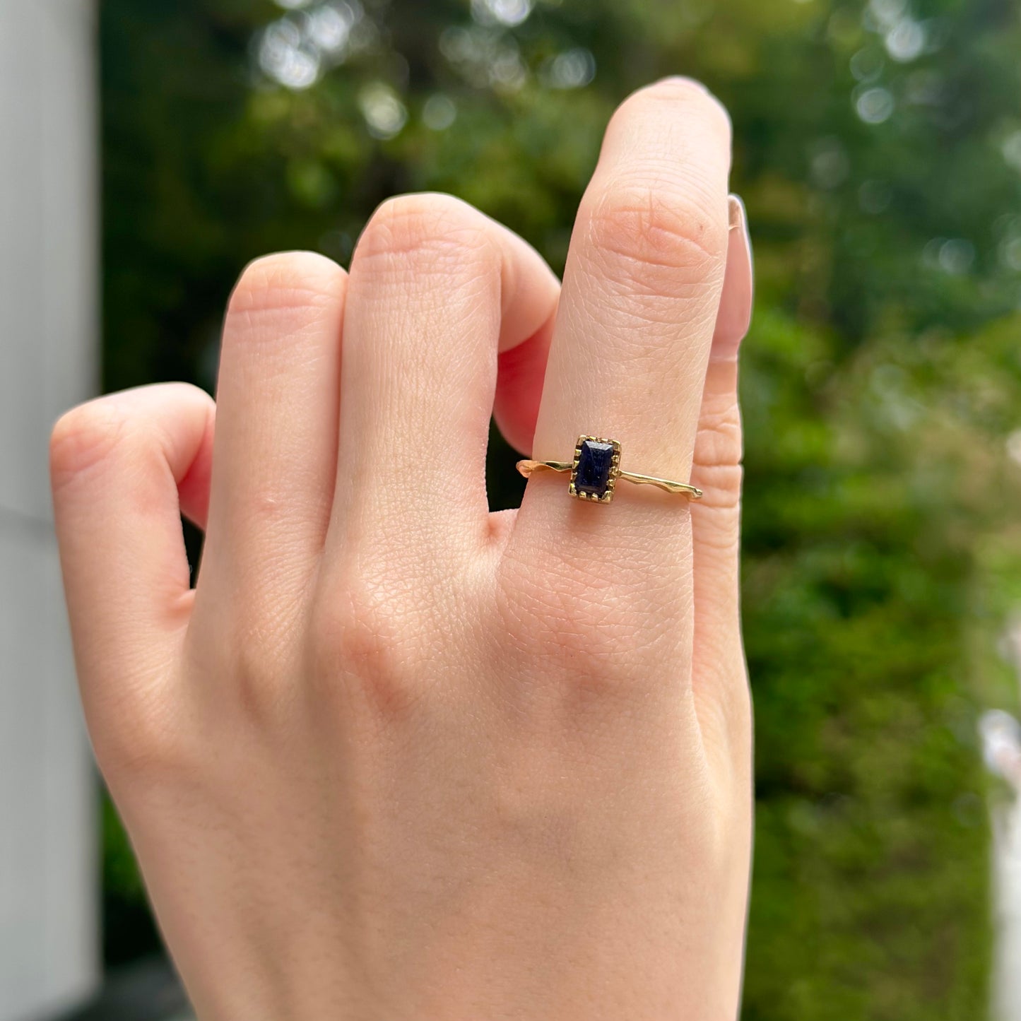 Brass petit ring 5