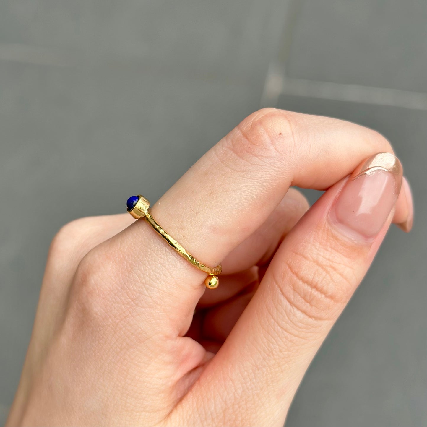 Brass petit ring 1