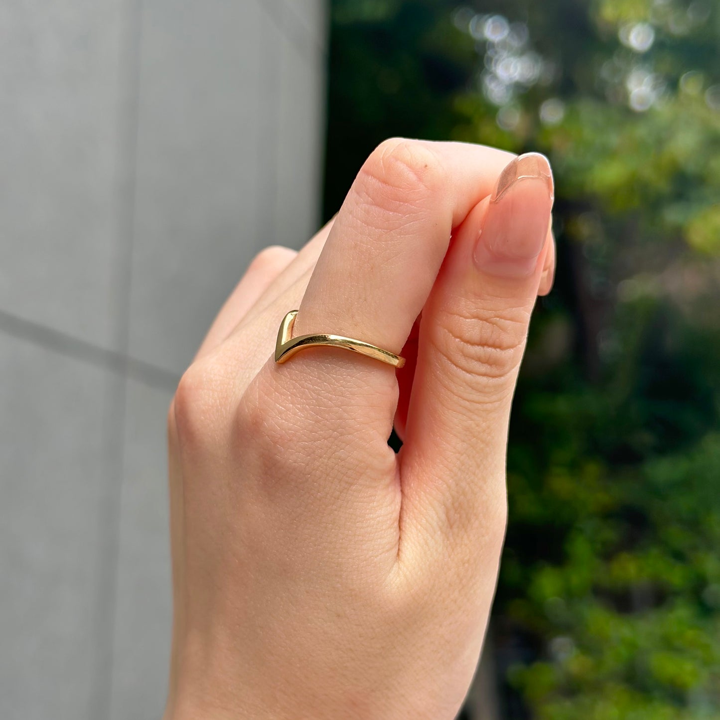 Brass plain ring 4