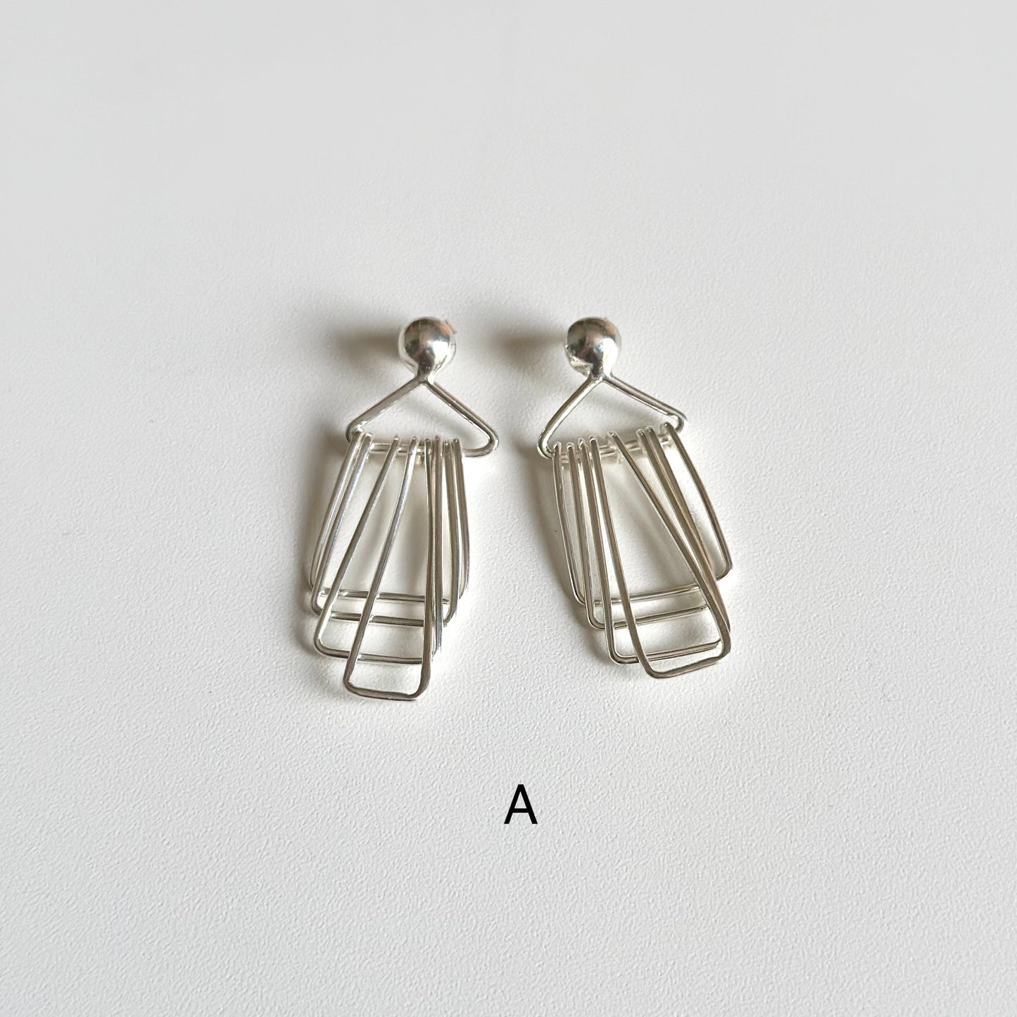 Silver925 plain pierce 3
