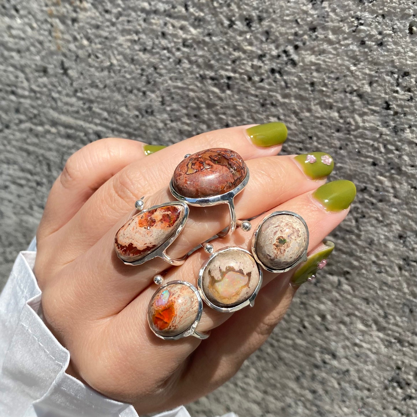 Cantera opal ring