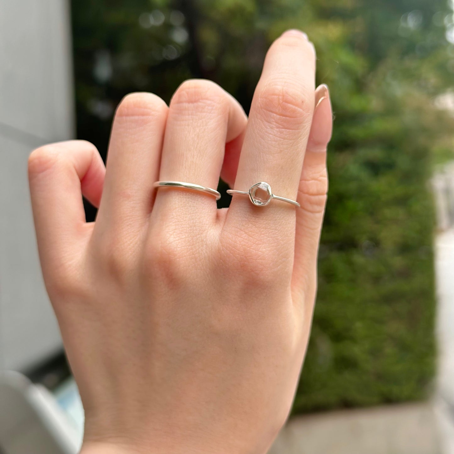 Roughcut ring