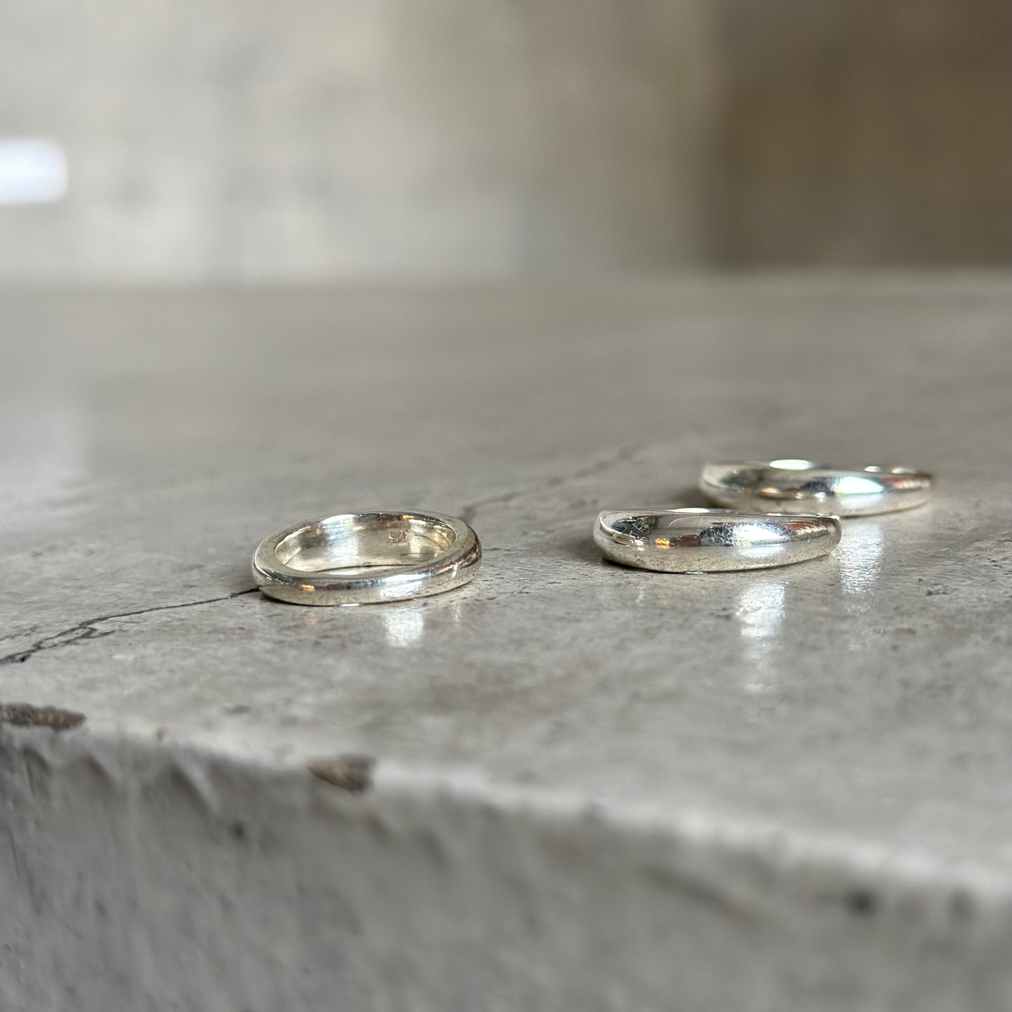 Silver925 plain ring 20