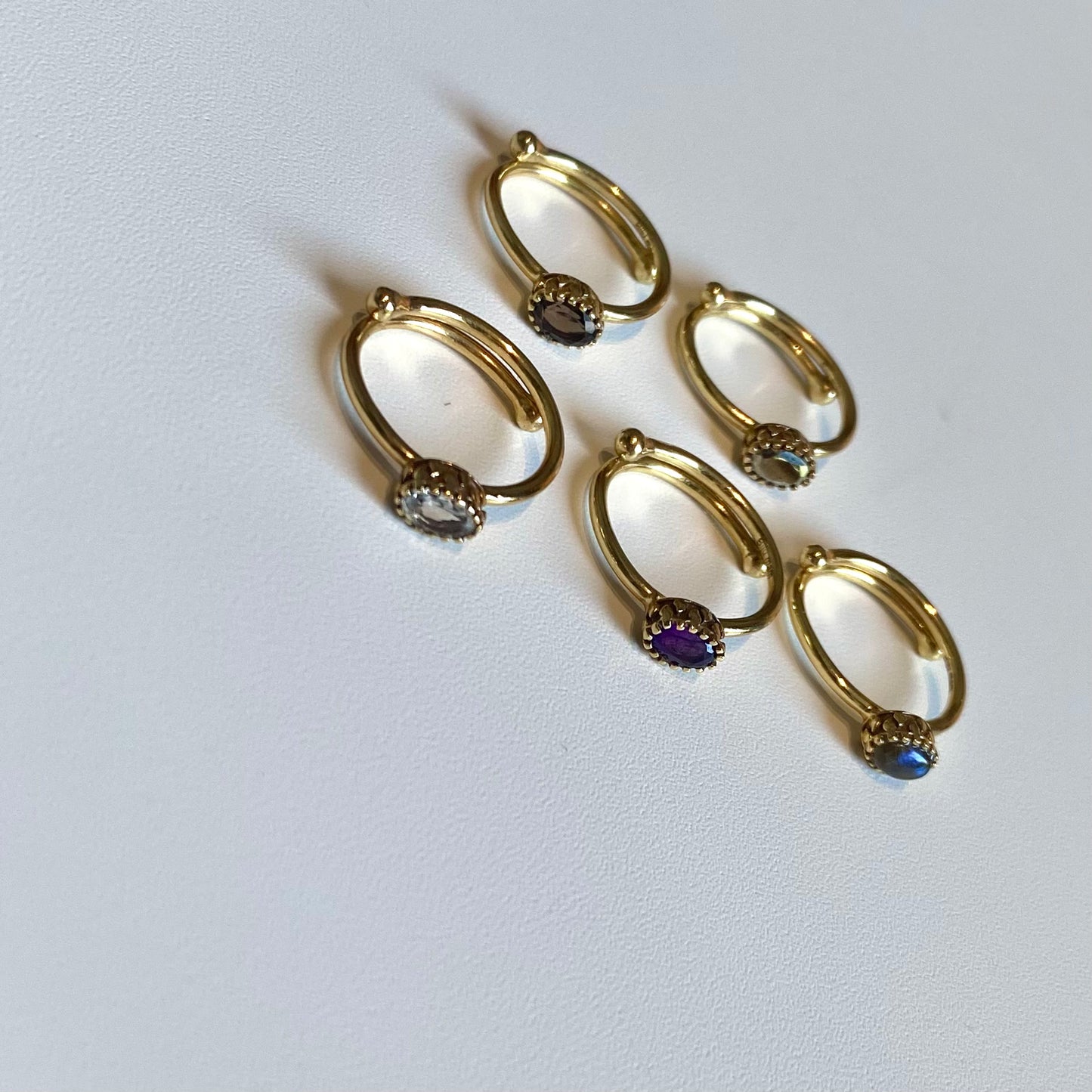Brass petit ring 4