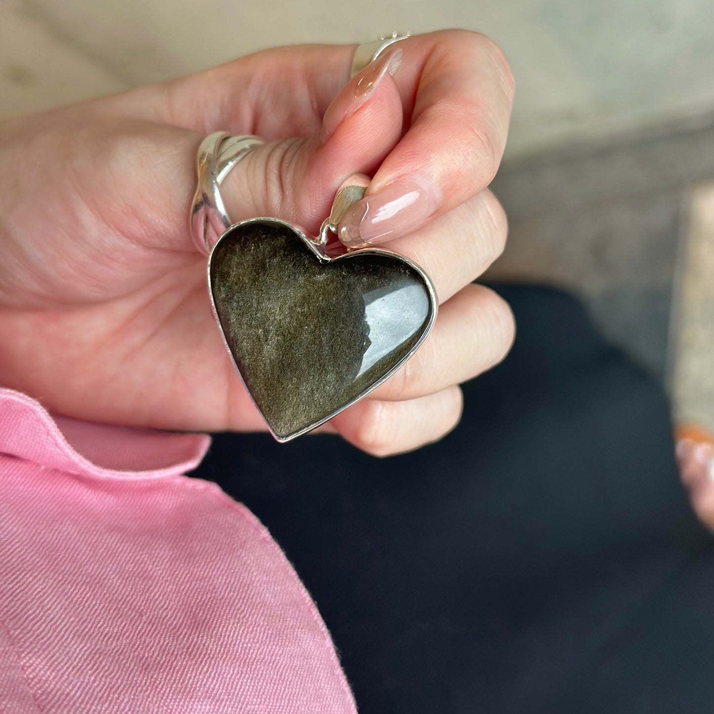 Heart charm