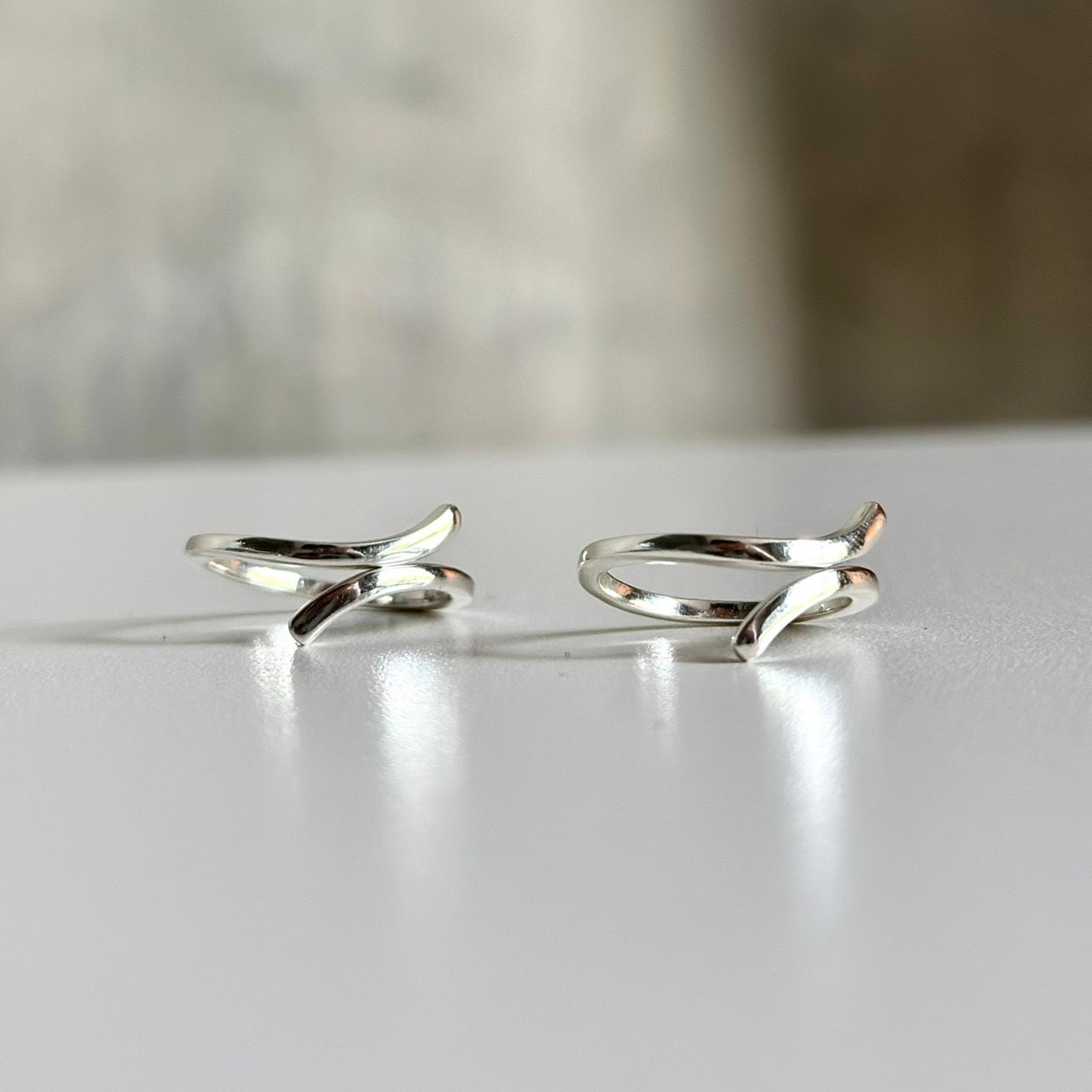 Silver925 plain ring 53