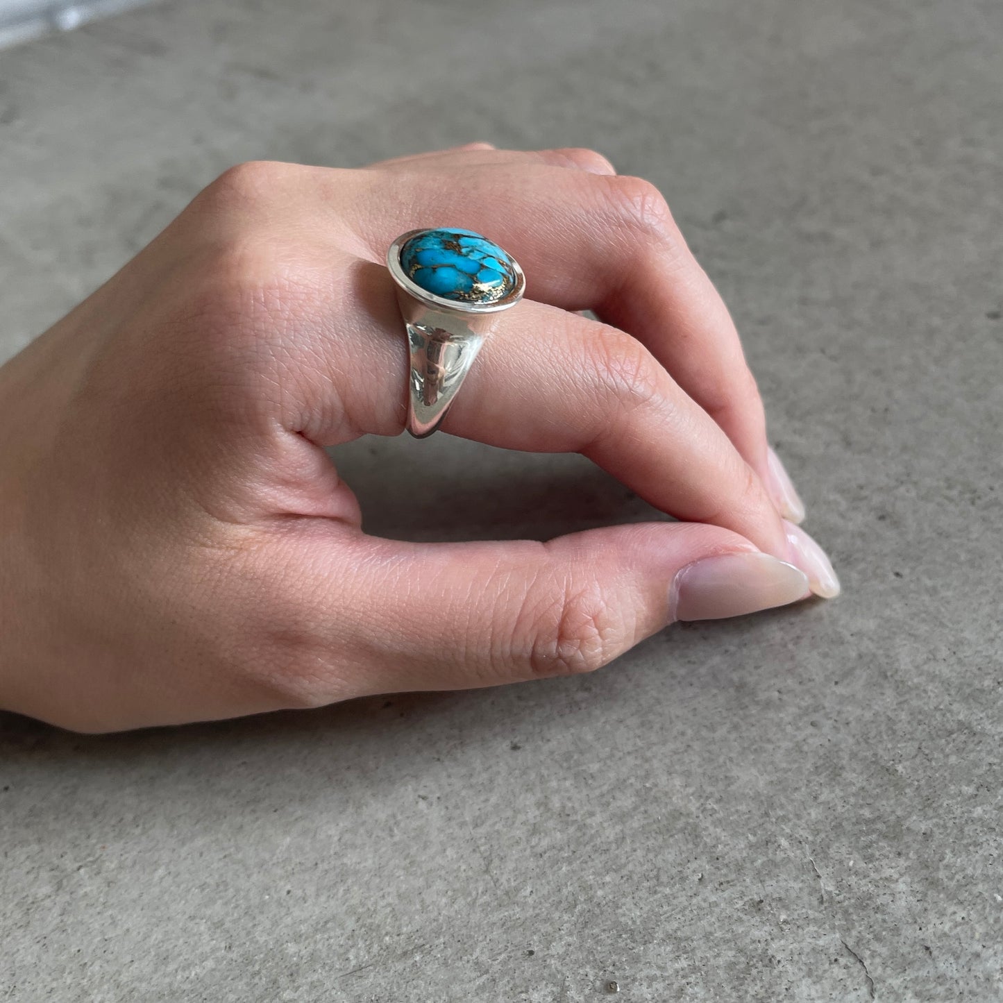 Silver925 1stone ring 2