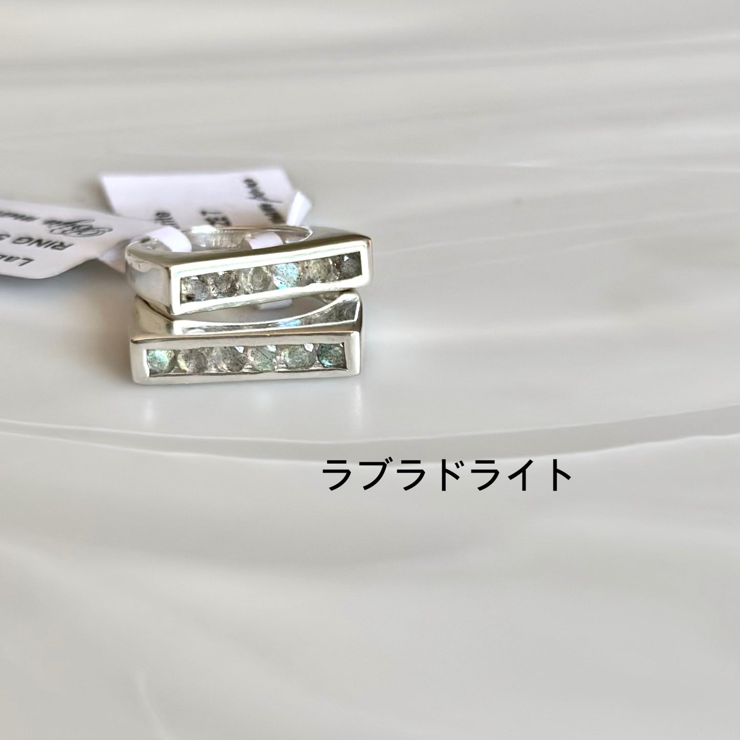 【poco】6stone line ring