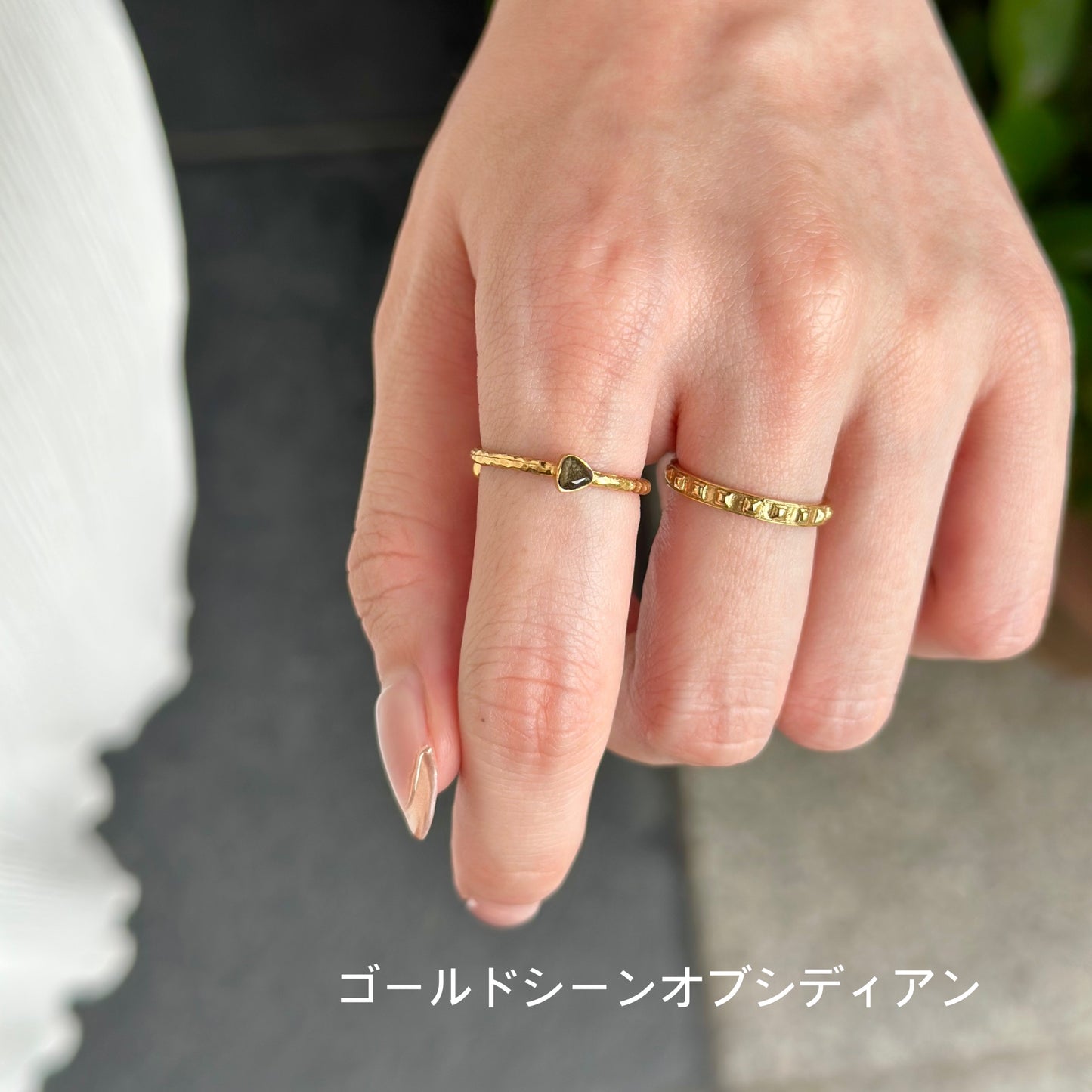 Brass petit ring 2