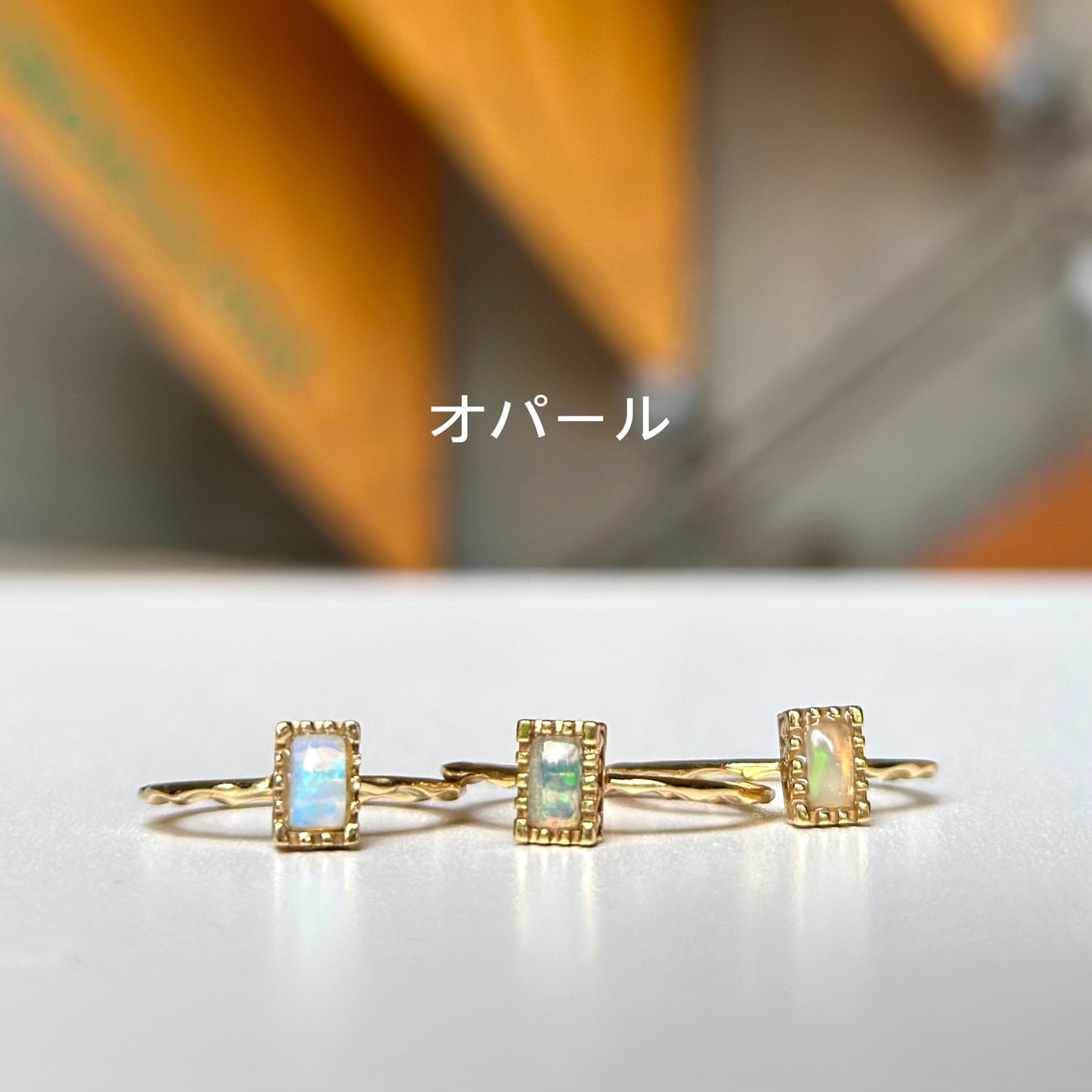 Brass petit ring 5