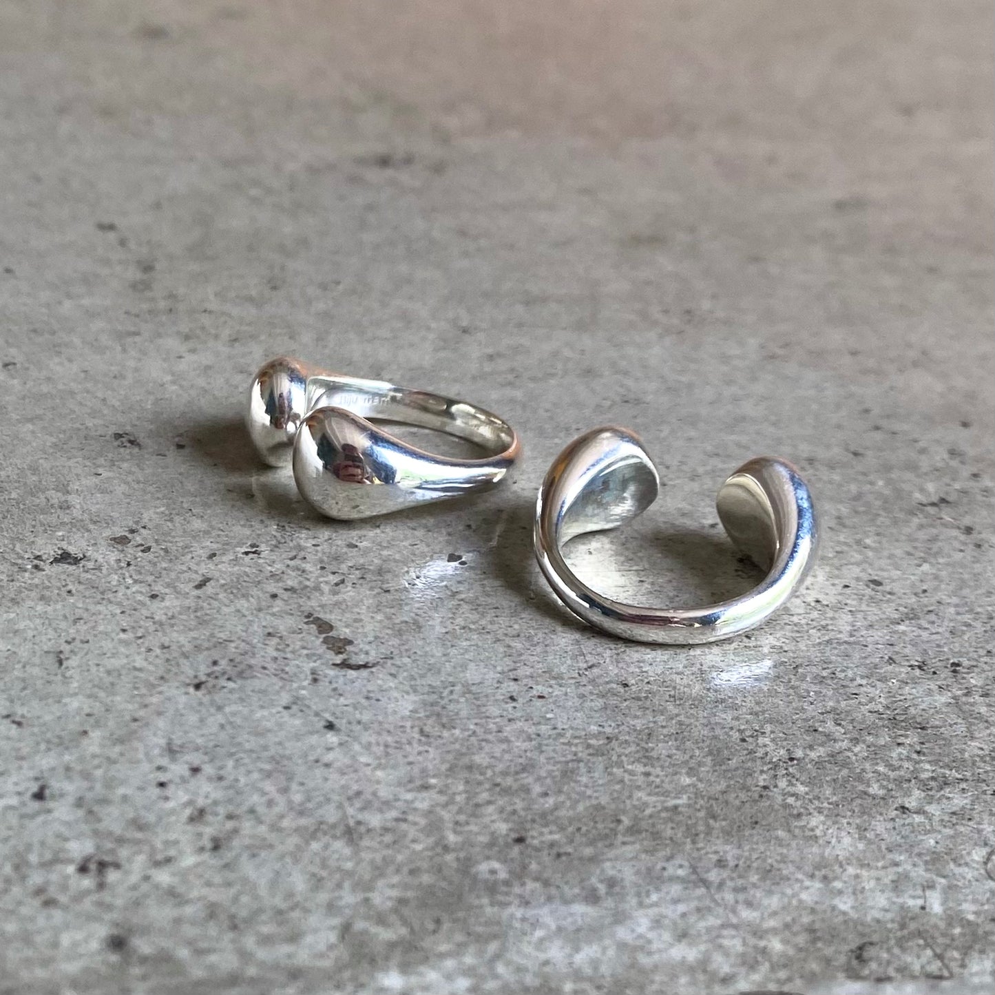 Silver925 plain ring 9