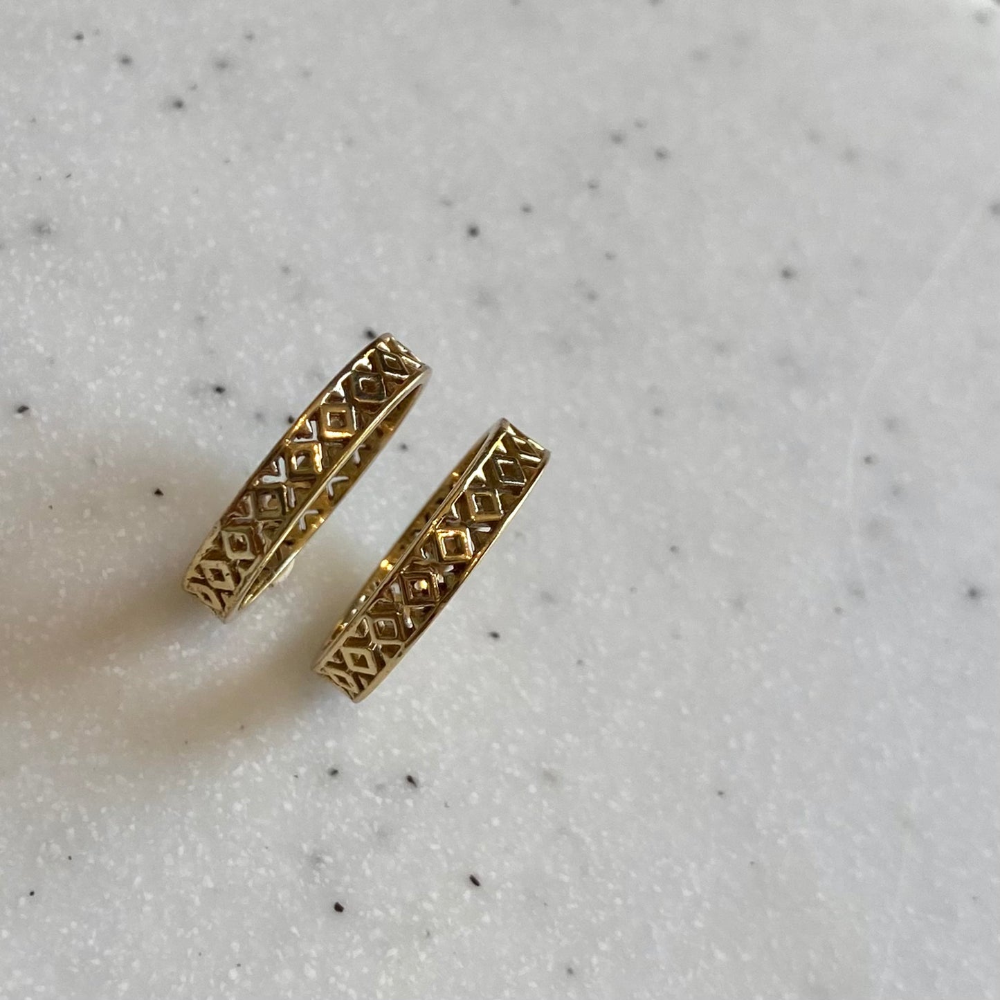 Brass plain ring 13