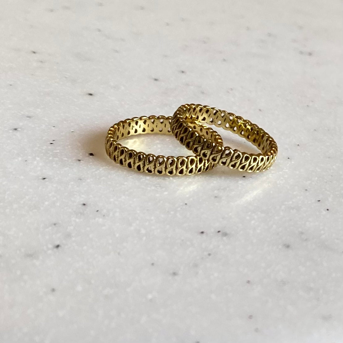 Brass plain ring 12