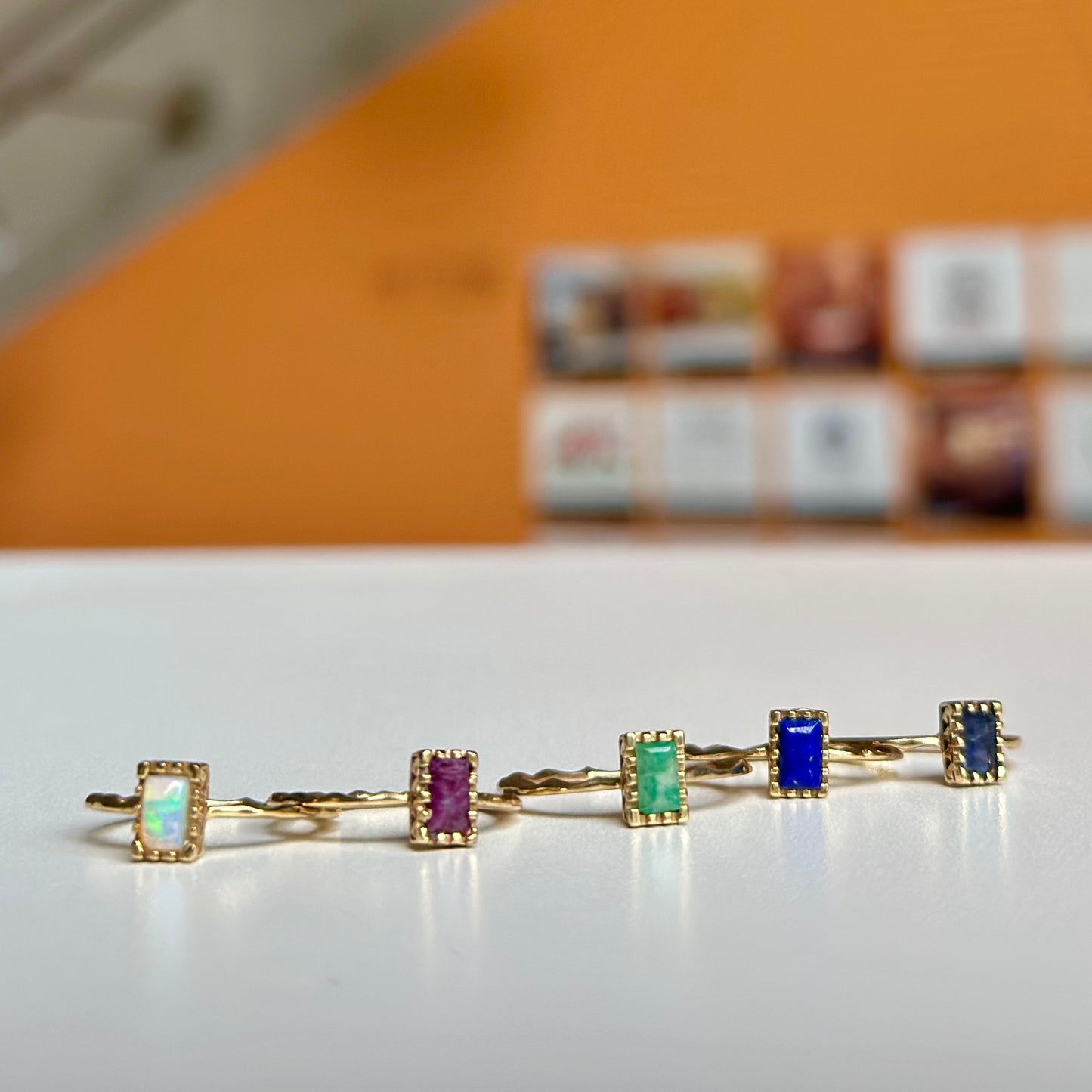 Brass petit ring 5