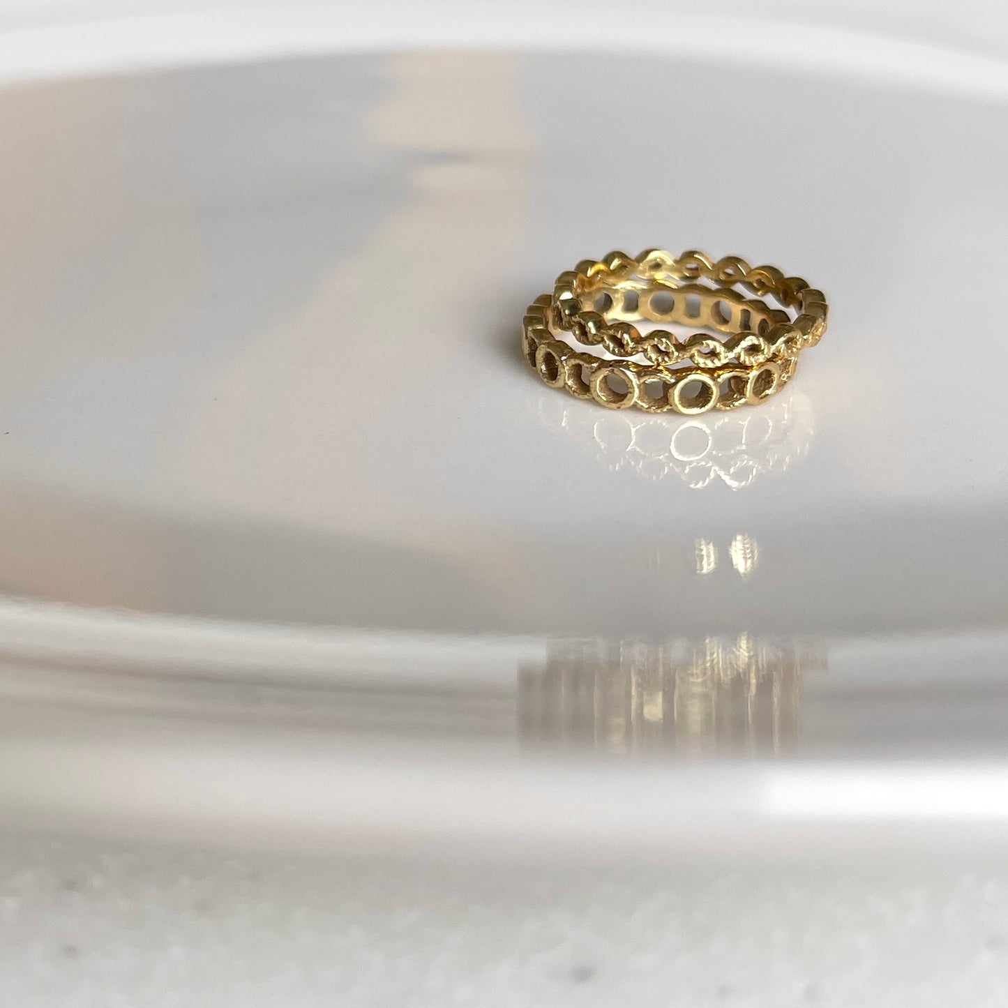 Brass plain ring 9