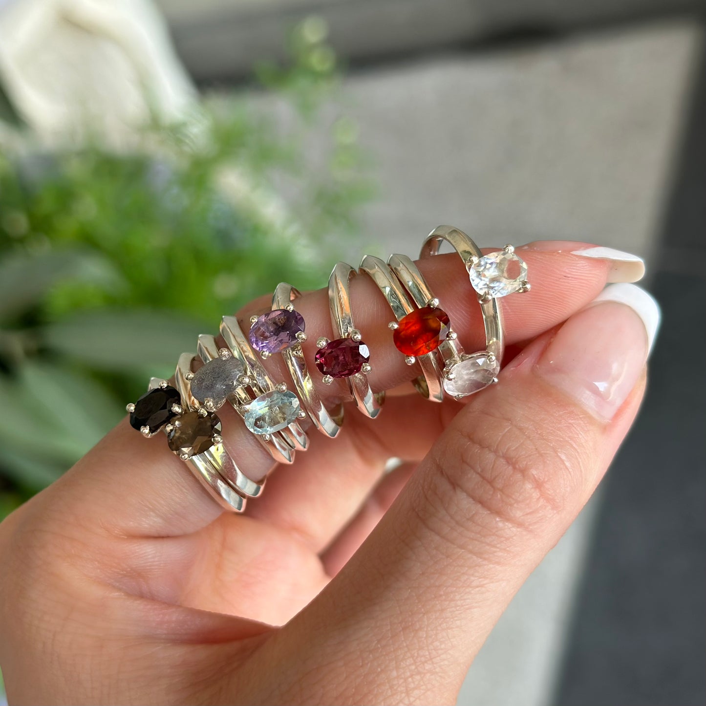 Silver925 tatezume ring