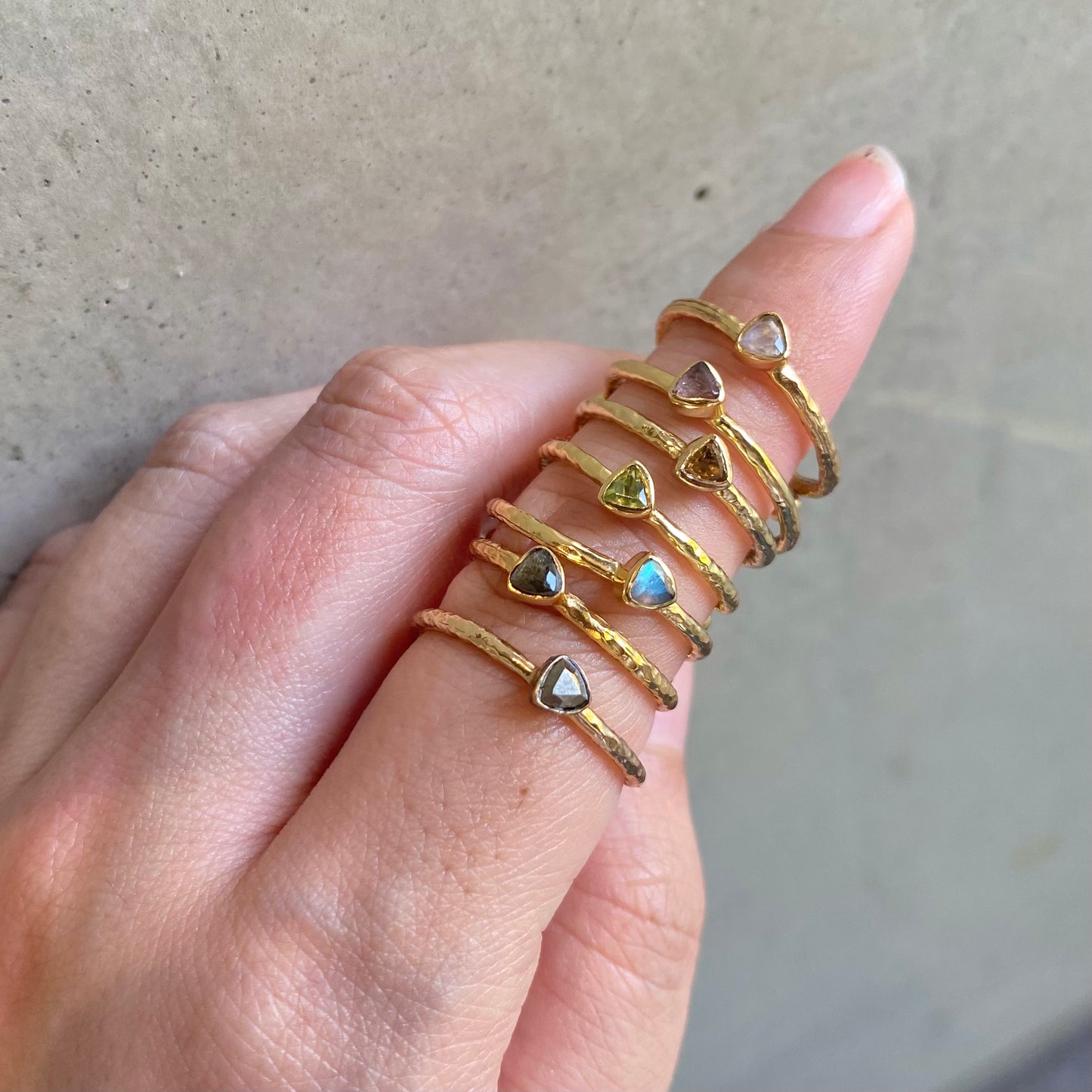 Brass petit ring 2