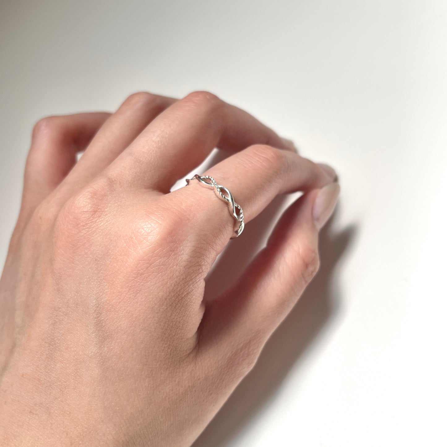Silver925 plain ring 40