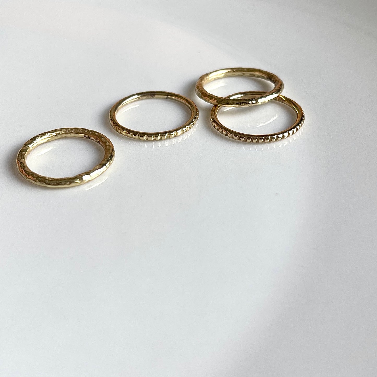 Brass plain ring 7