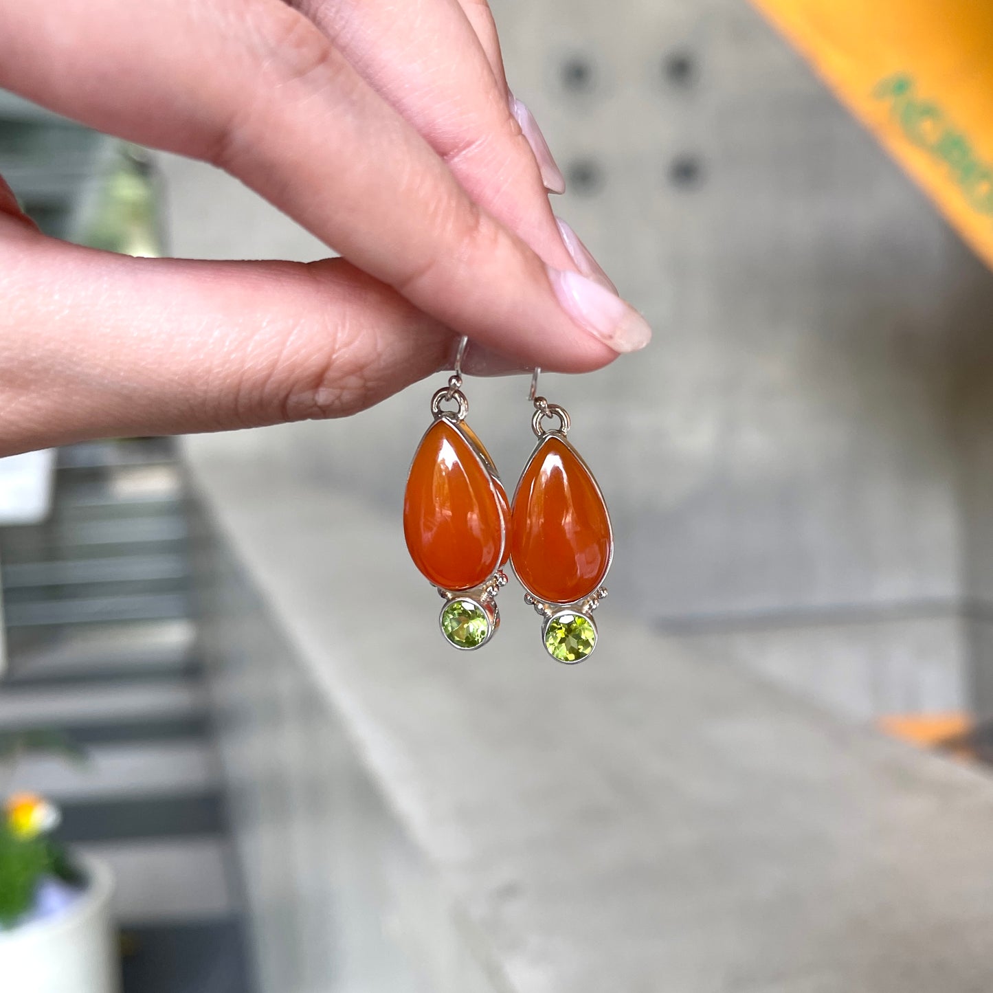 Silver925 TearDrop pierce