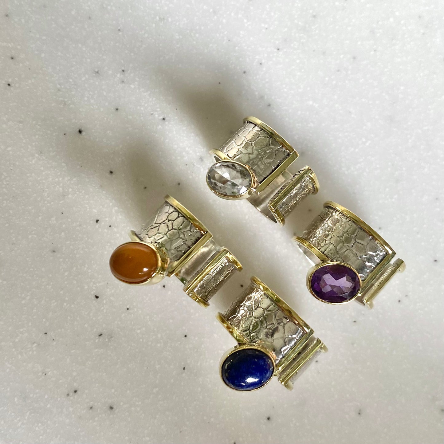 Silver925&Brass design ring