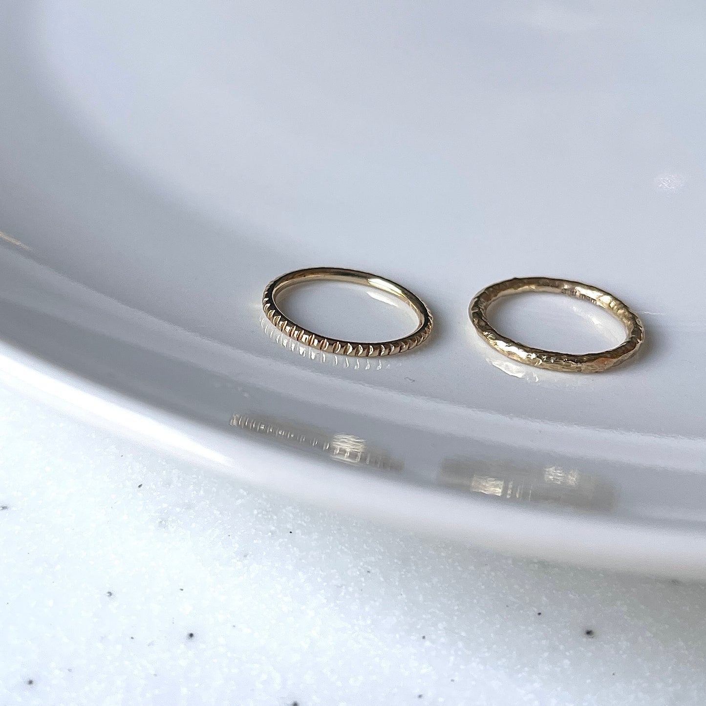 Brass plain ring 7