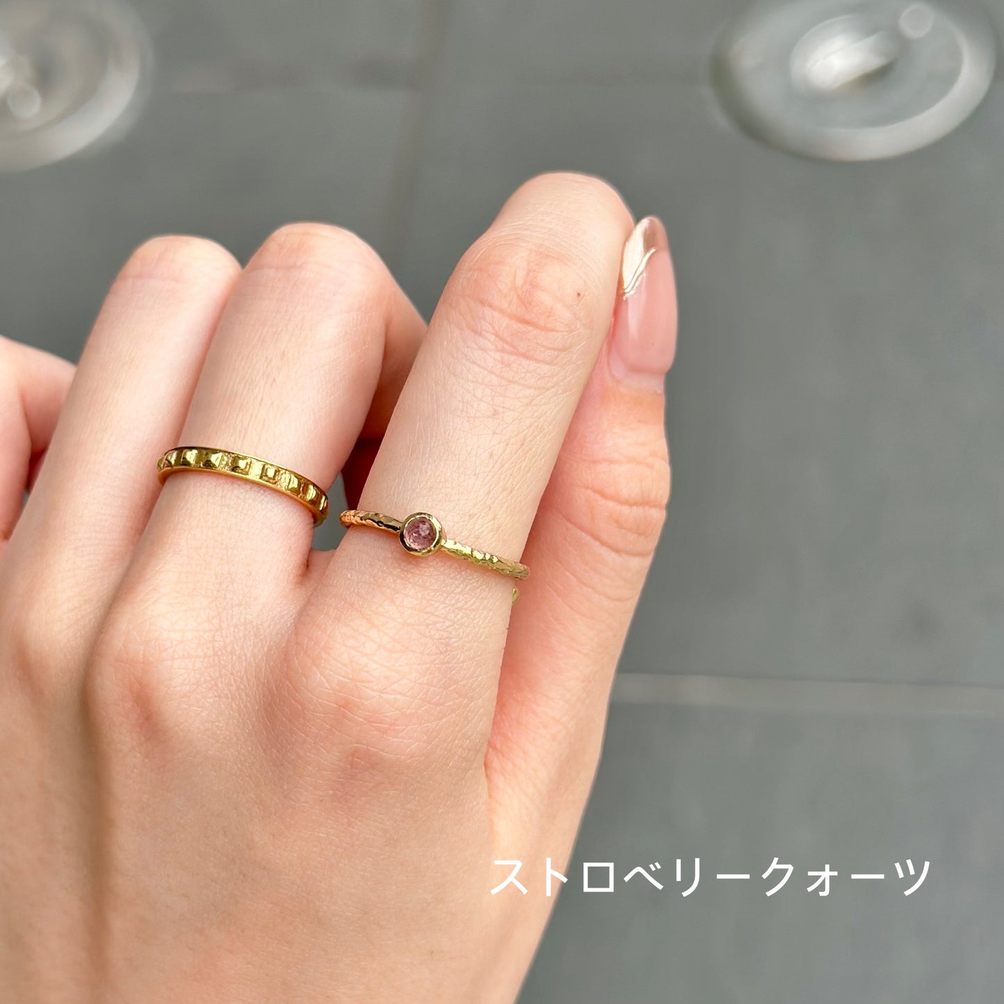Brass petit ring 1
