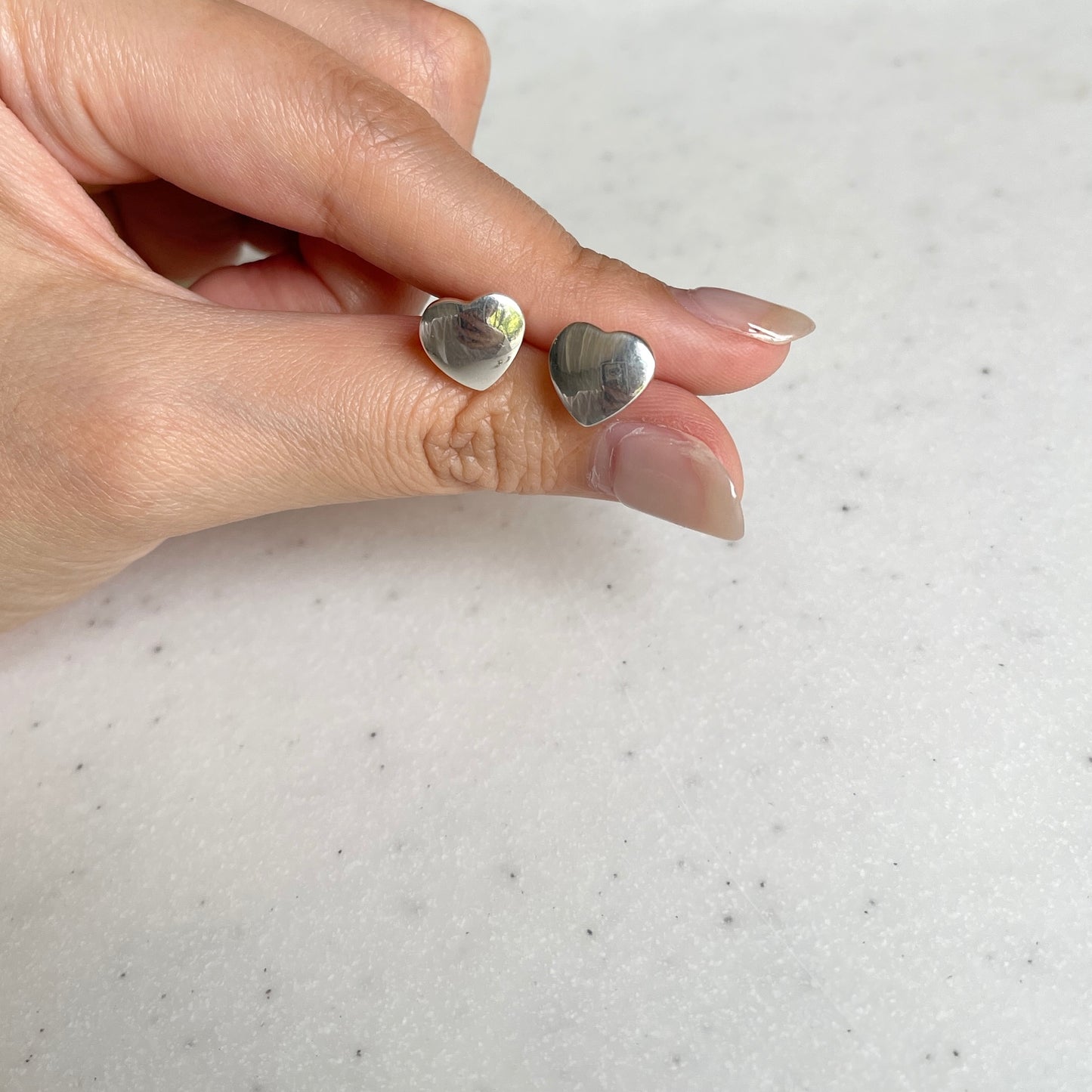Silver925 plain pierce 1