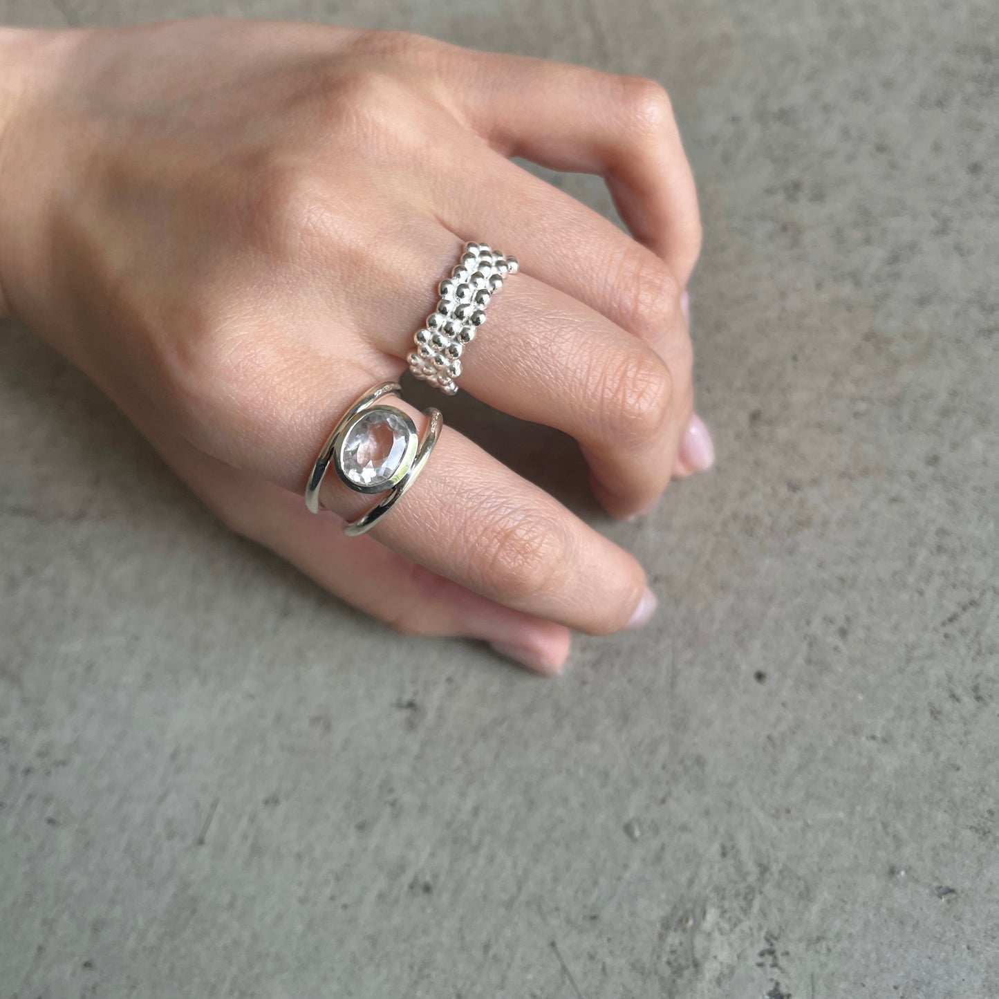 Silver925 design ring 3