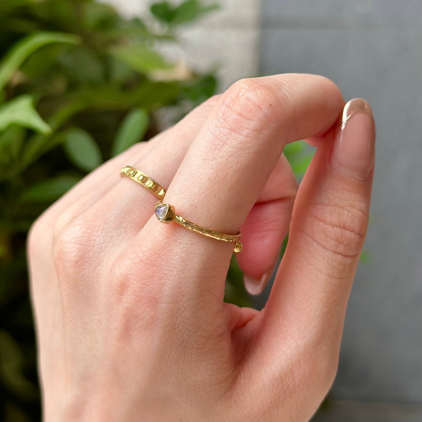 Brass petit ring 2