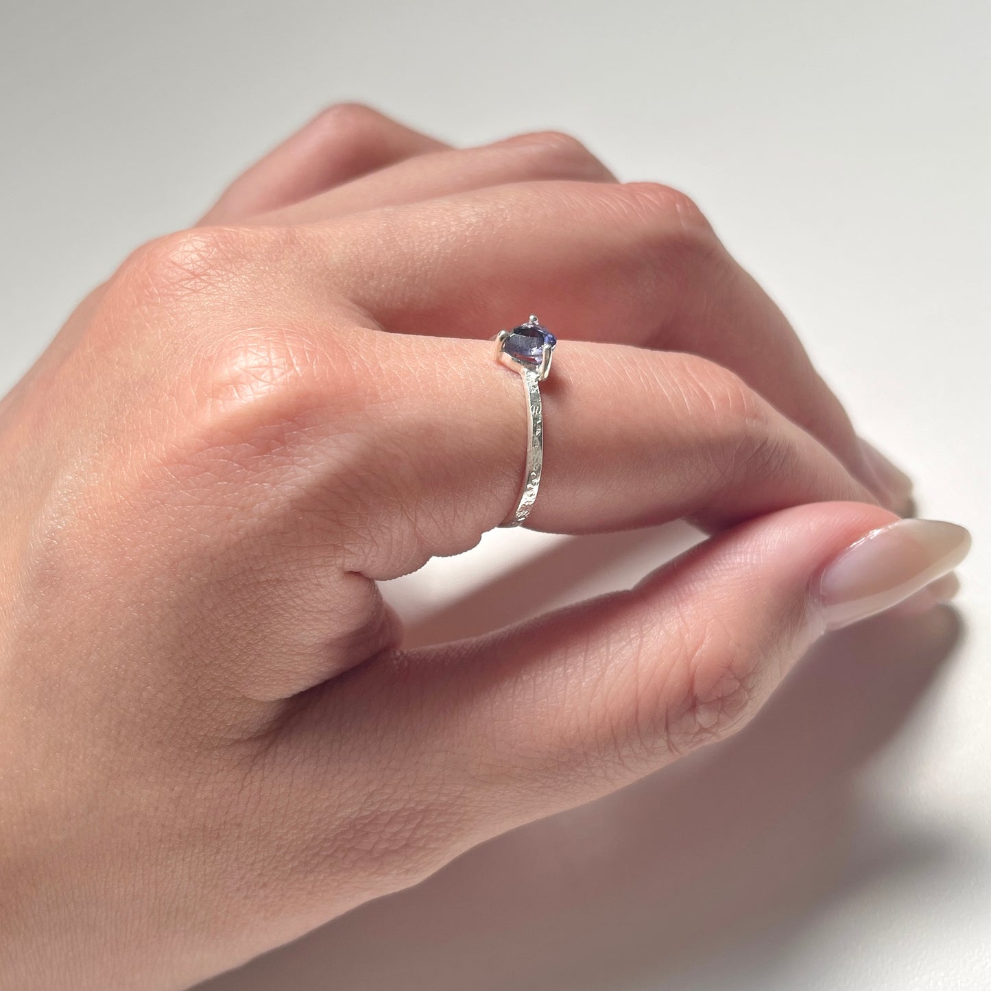 Silver925 Heart petit ring