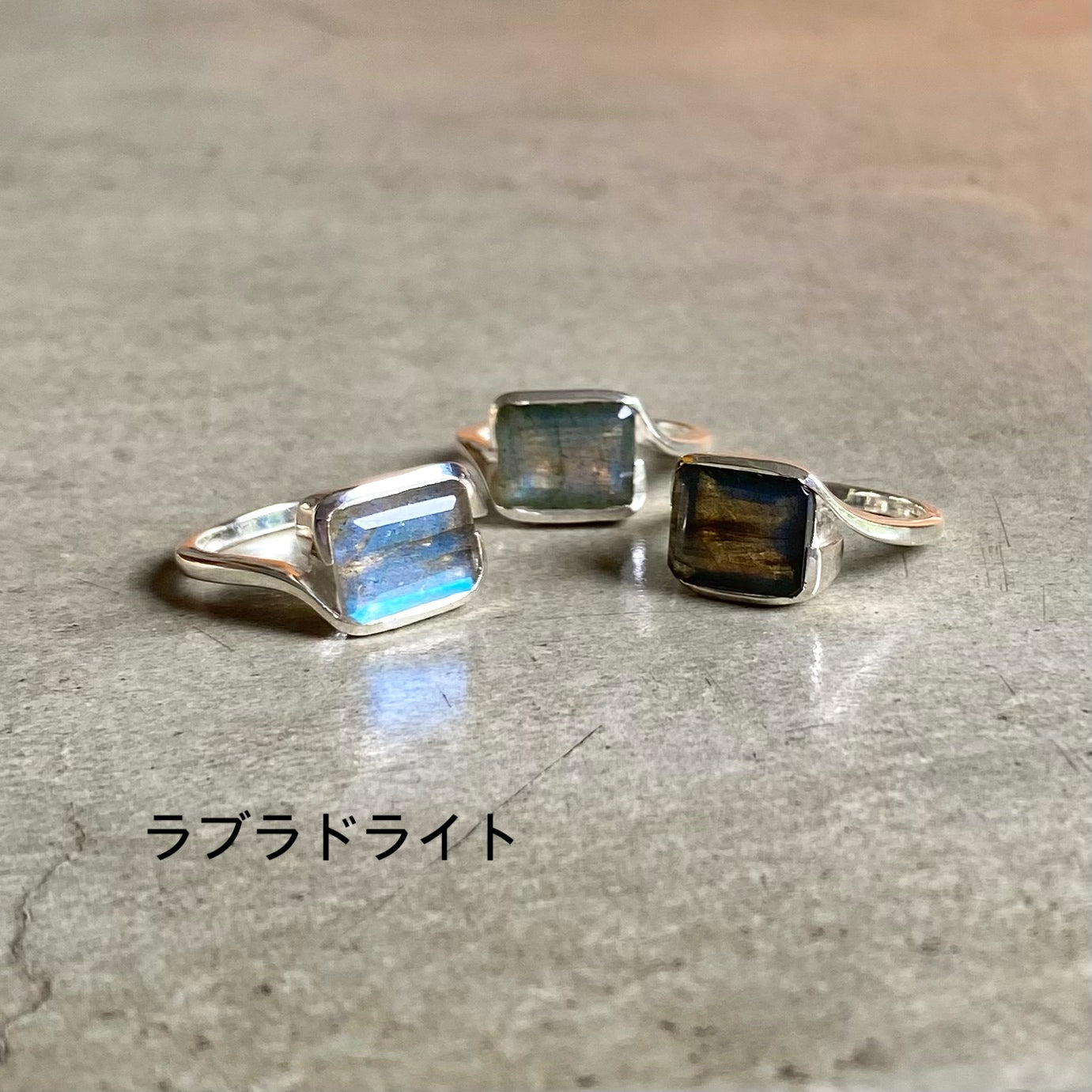 Silver925 square ring 2