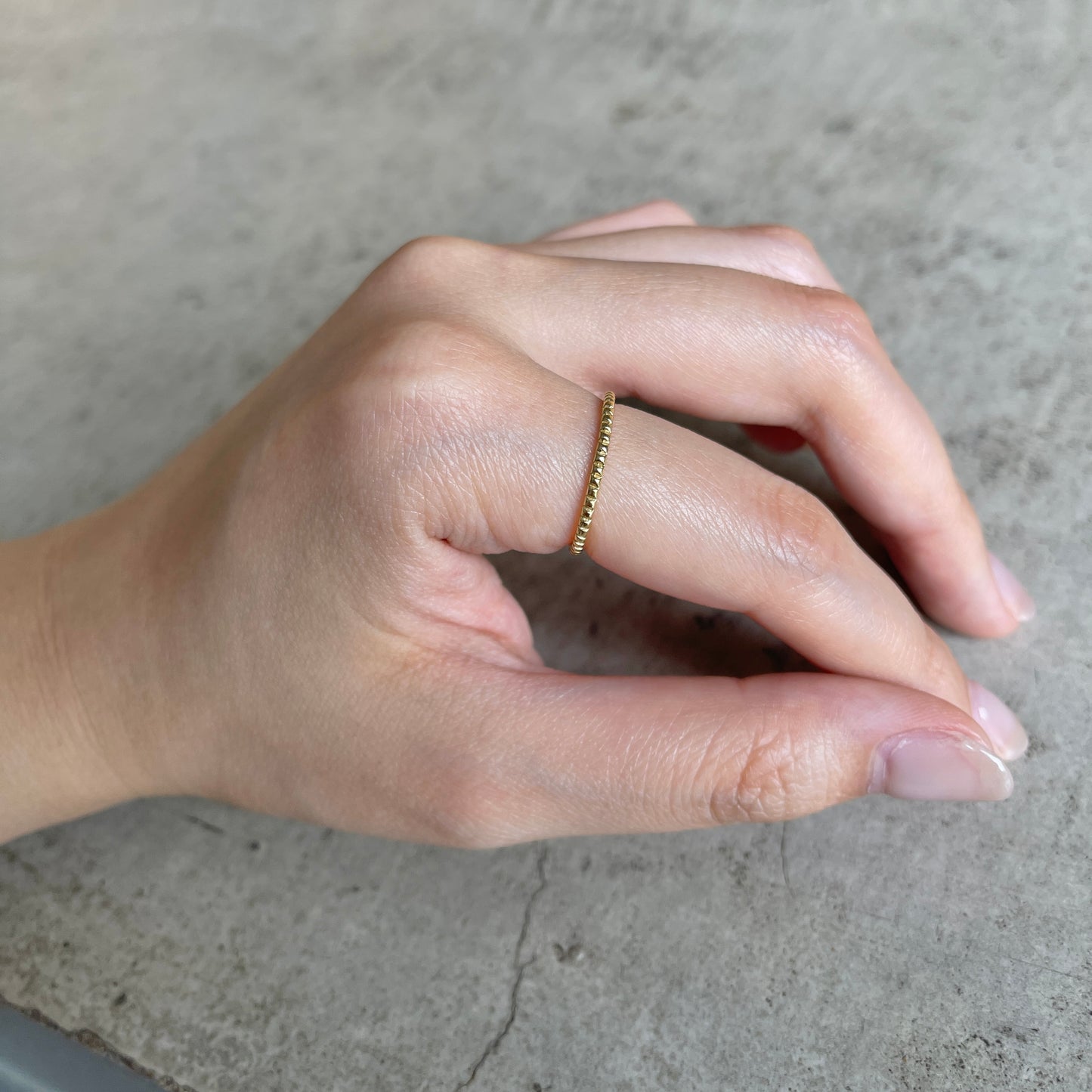 Brass plain ring 7